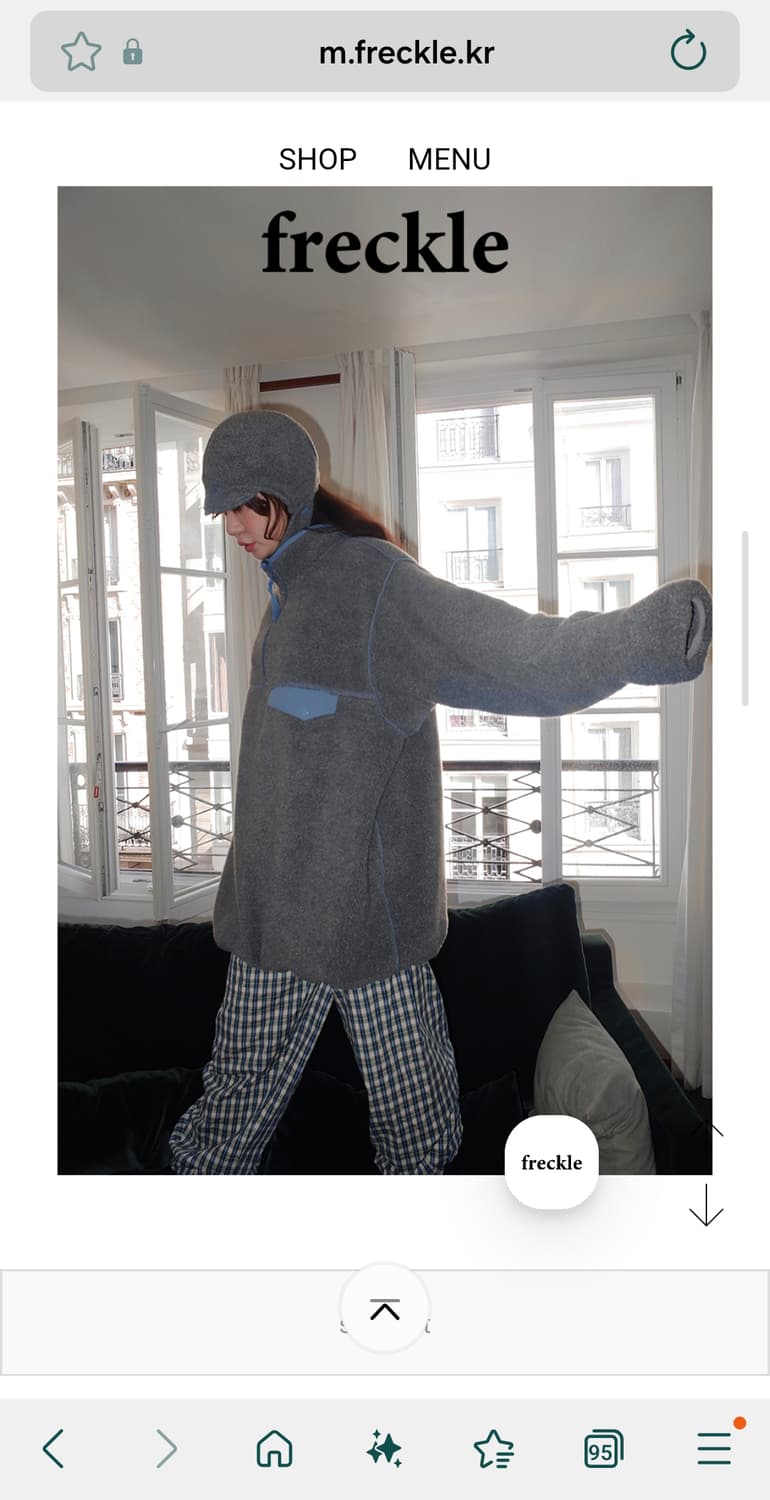 프레클 이어퍼프 플리스캡 상품이미지6