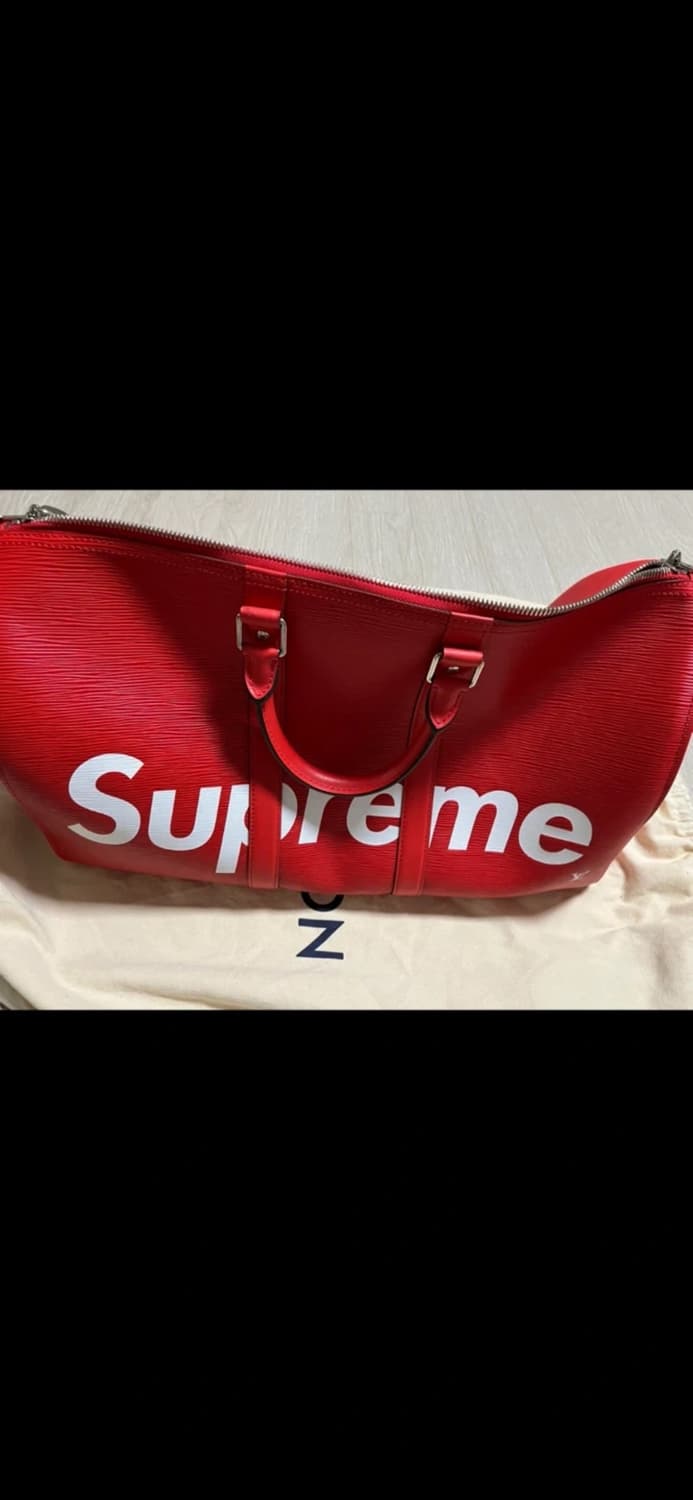 루이비통 슈프림 키폴 레드 45 상품이미지1