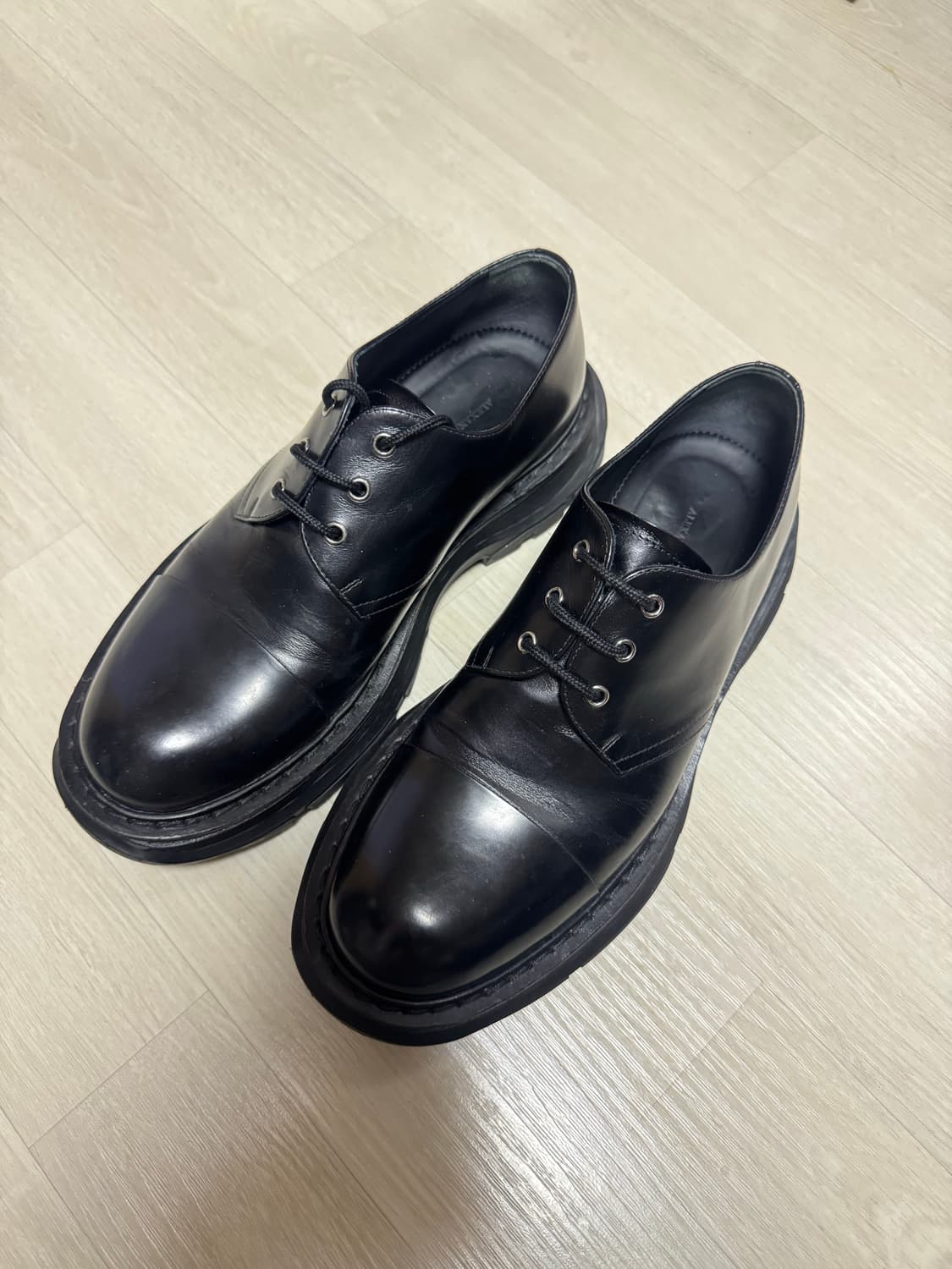 알렉산더 맥퀸 오버솔 트레드 더비슈즈 44 상품이미지1