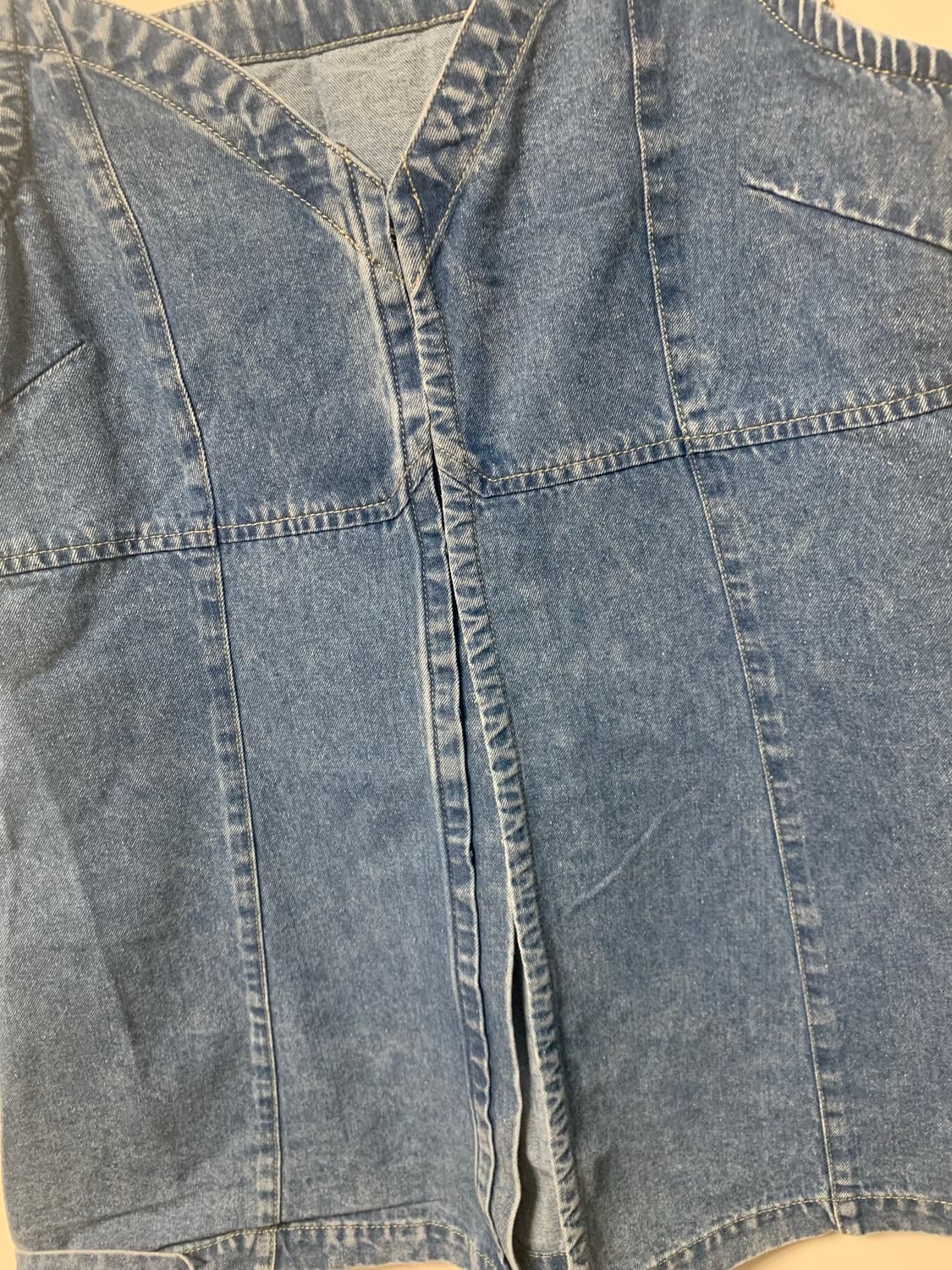 Ungrid 데님 뷔스티에 상품이미지4