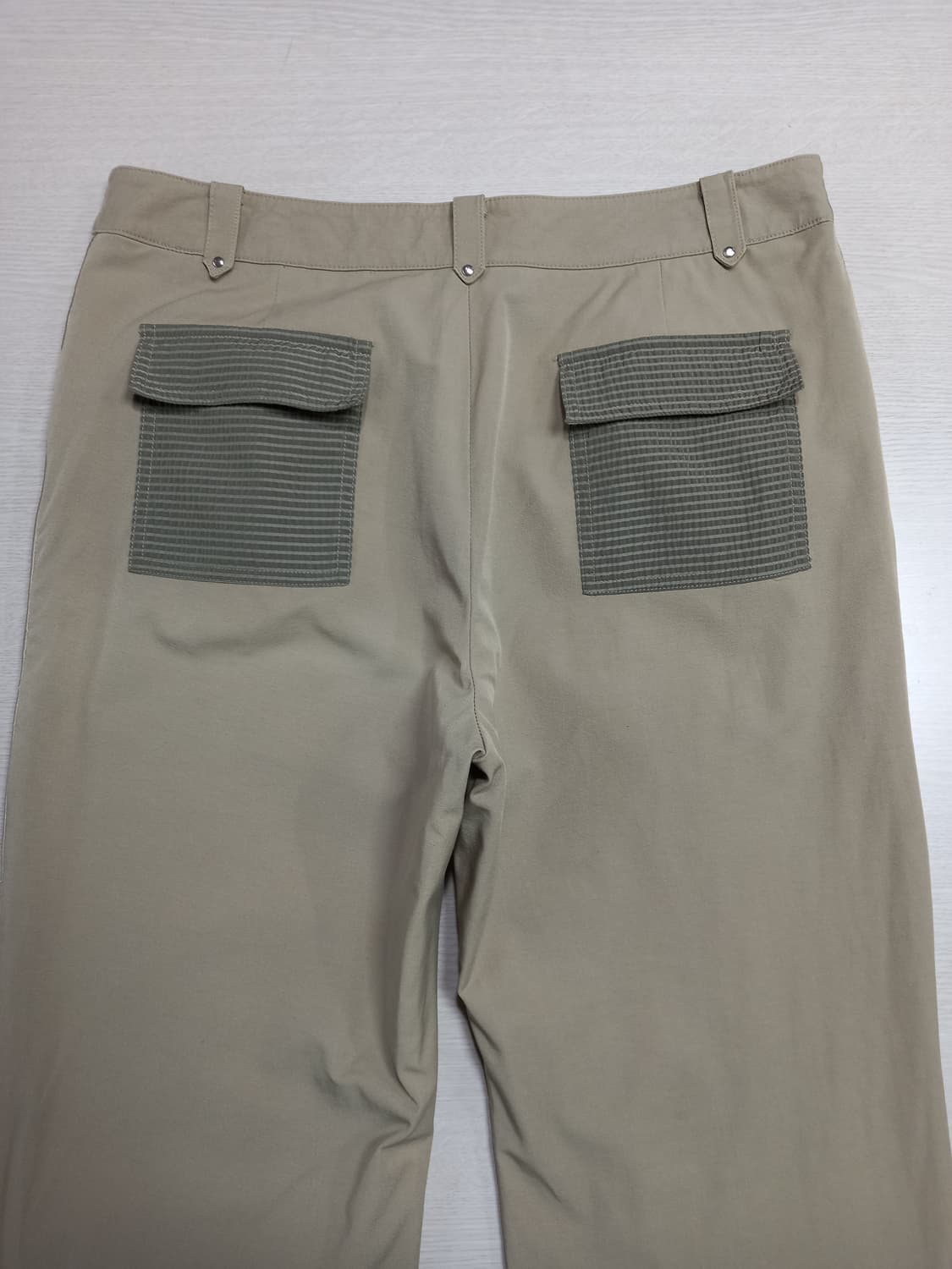 30 황성희 스판 플레어 면바지 베이지 30-233 상품이미지4