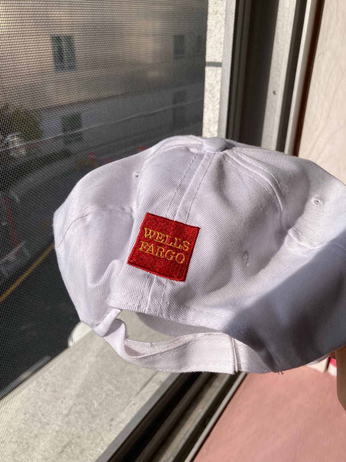 화이트 자수 볼캡 상품이미지4