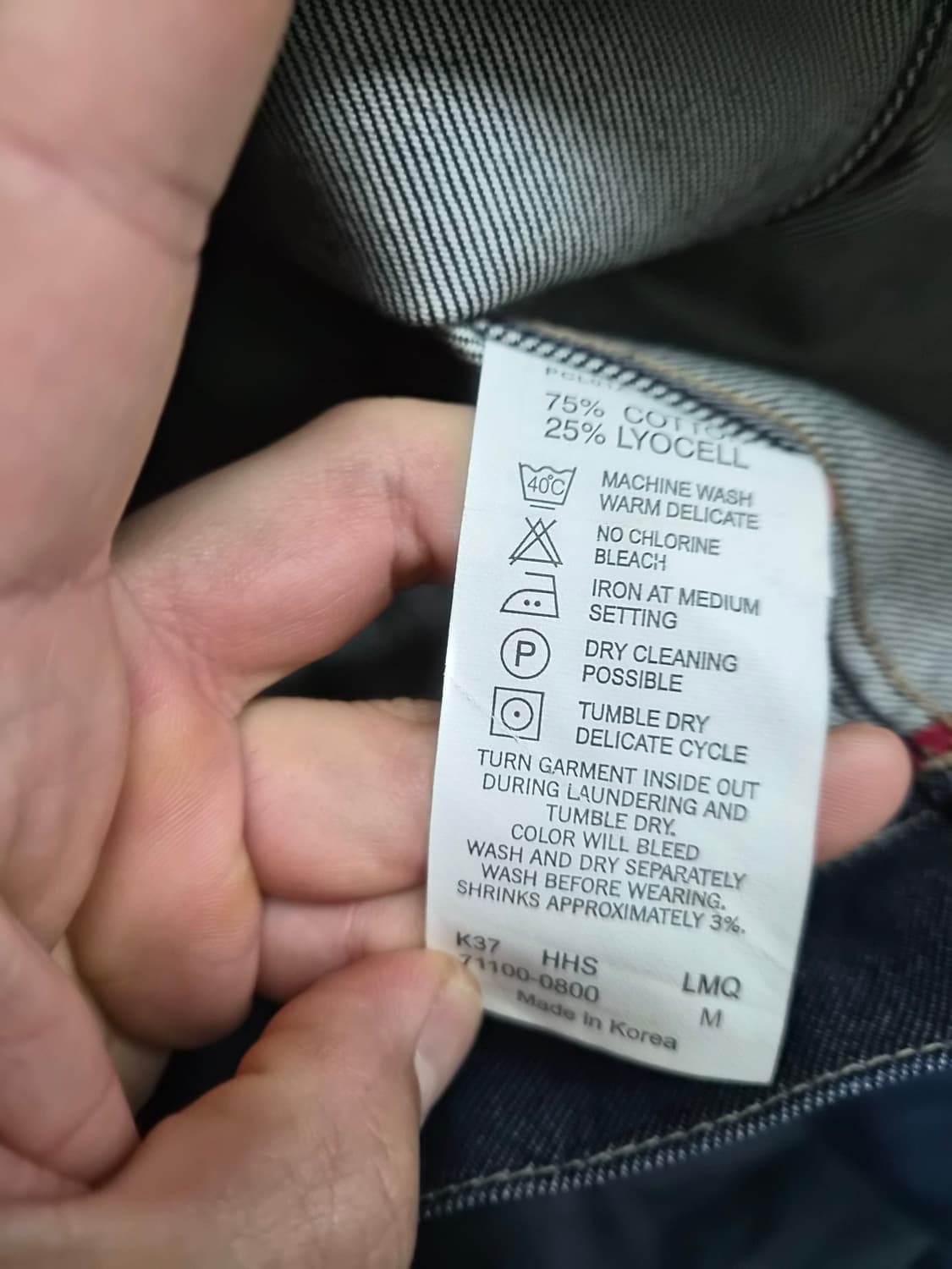 M/95) 리바이스 00's 엔지니어드진 데님자켓 팝니다 상품이미지4