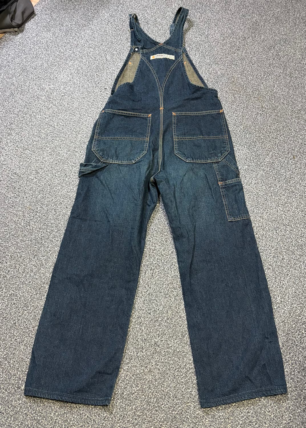 칼하트 100주년 데님 오버롤 상품이미지3