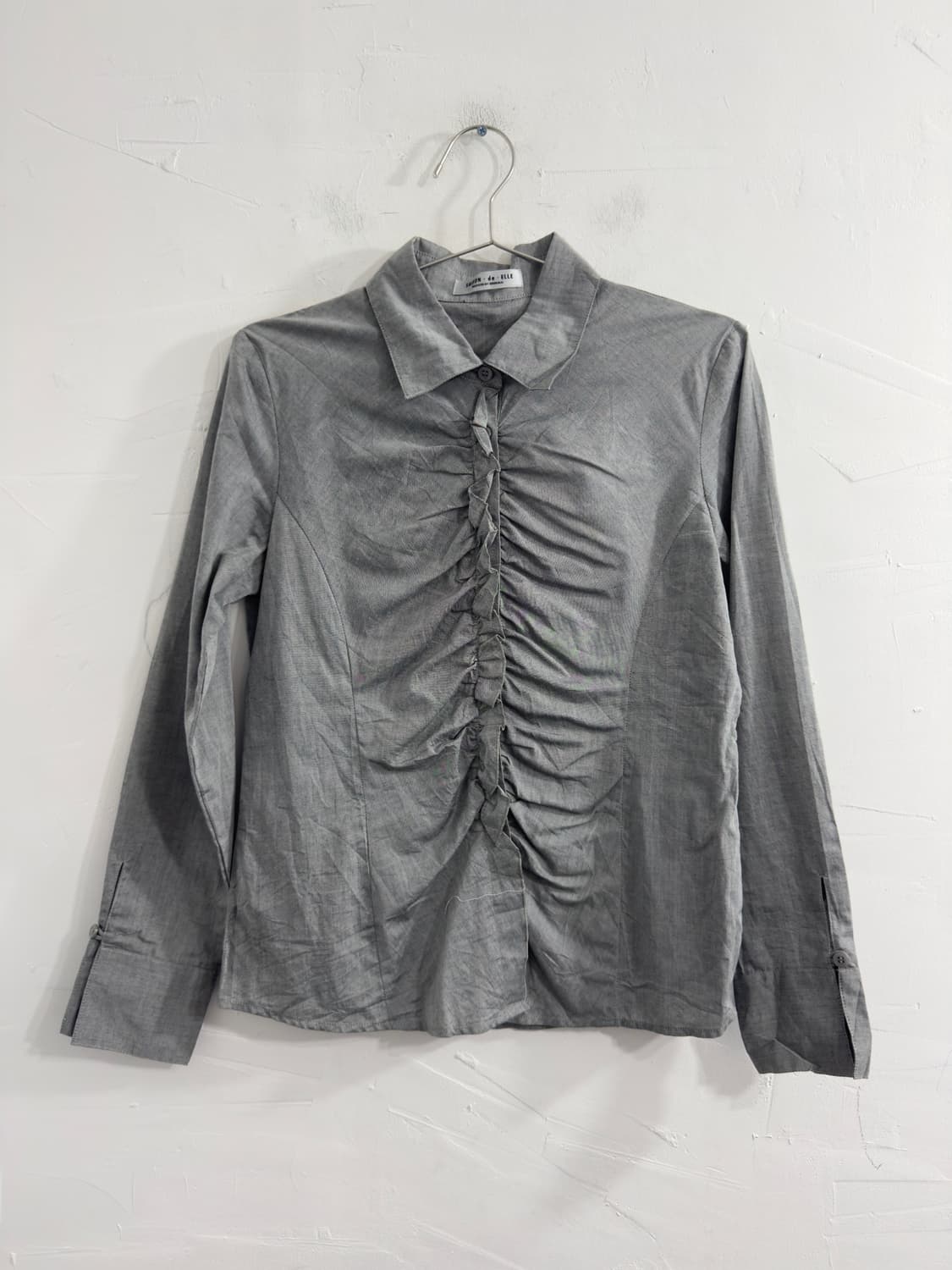 Saison shirring shirt 상품이미지1