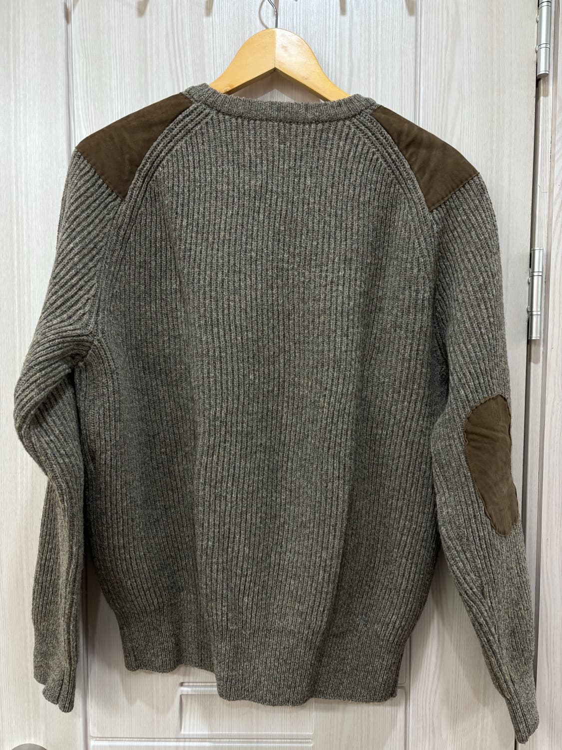 포터리 밀리터리 니트 카키 2 상품이미지2