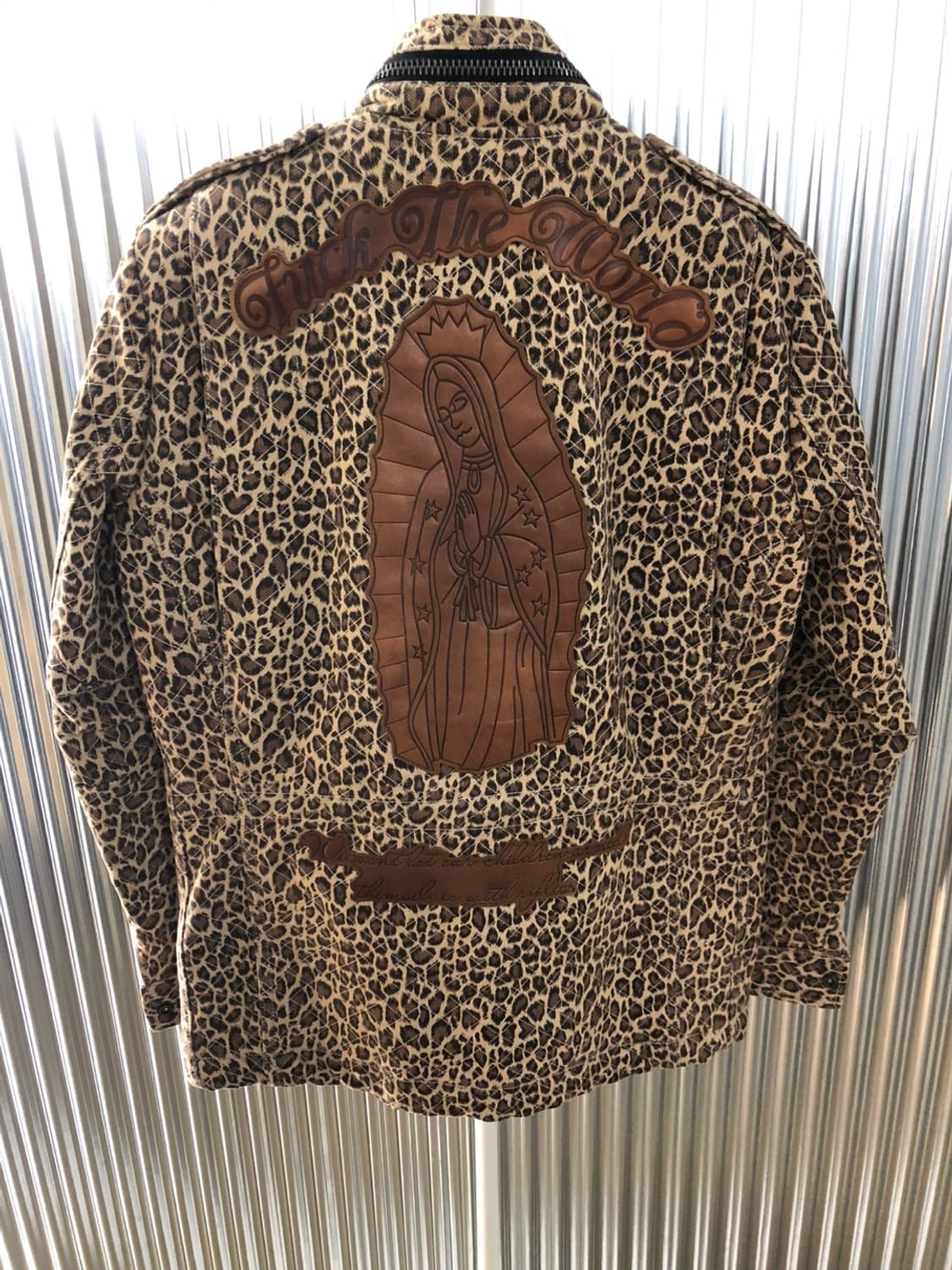 JINHOJEANS 레오파드 자켓 48사이즈 상품이미지3