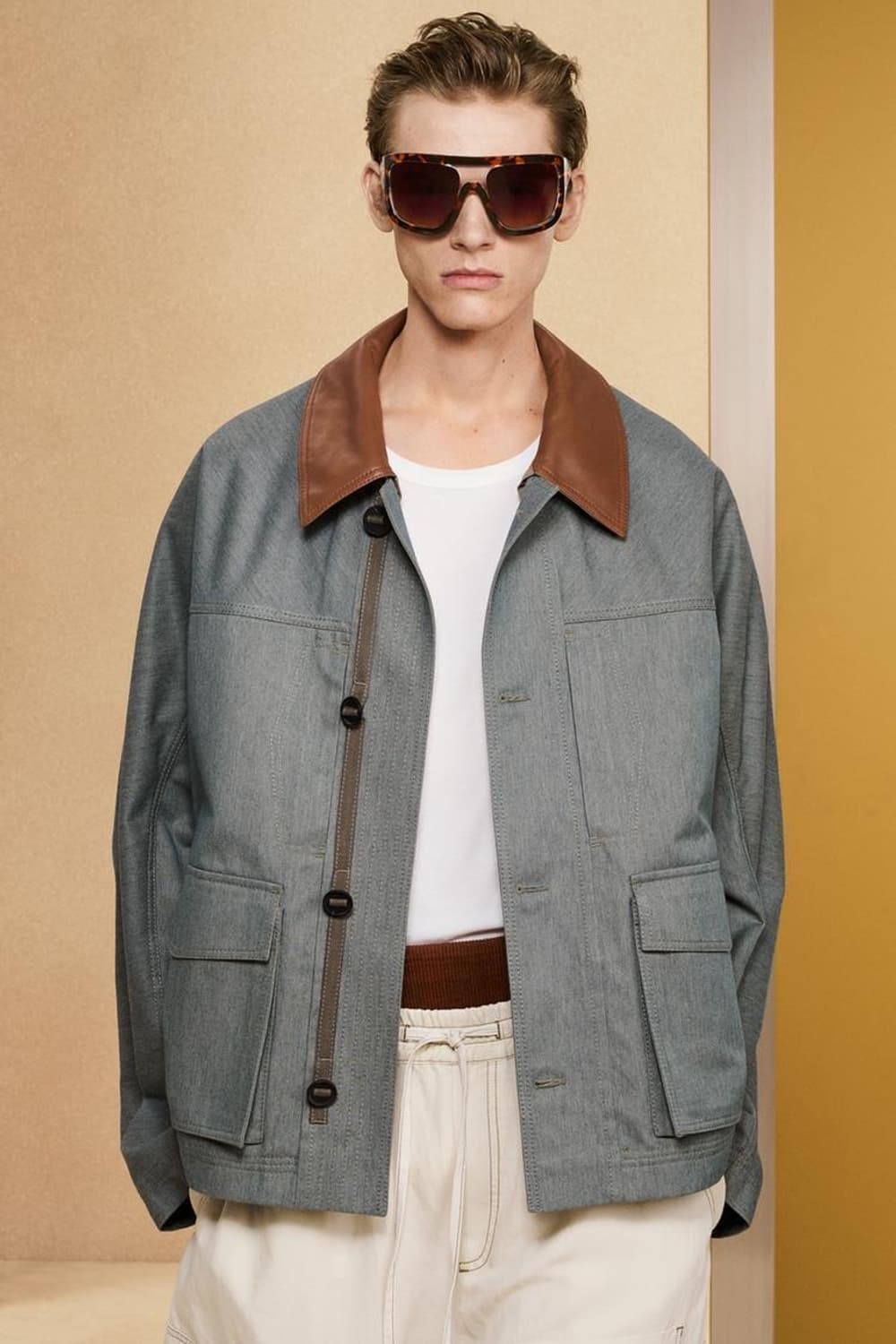 자라 SRPLS WAKR JCKT 14 데님 자켓 L-XL 사이즈 상품이미지6