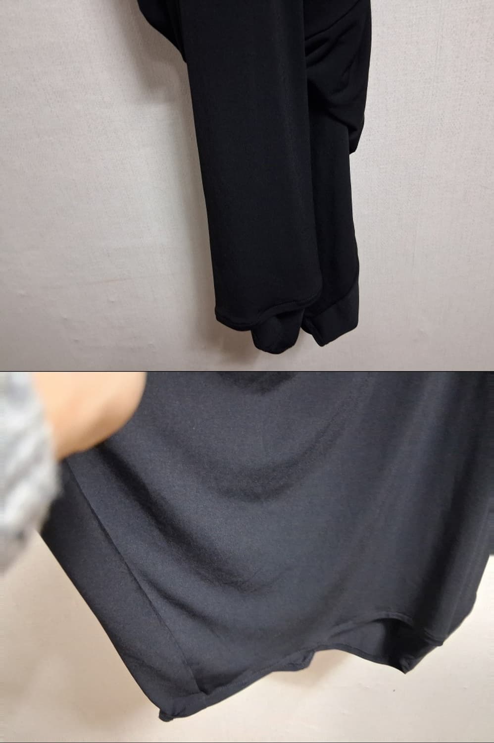 일본수입 Flare Fleur 드레이프셔링 져지원피스 겸 셔링져지롱티 3 상품이미지9