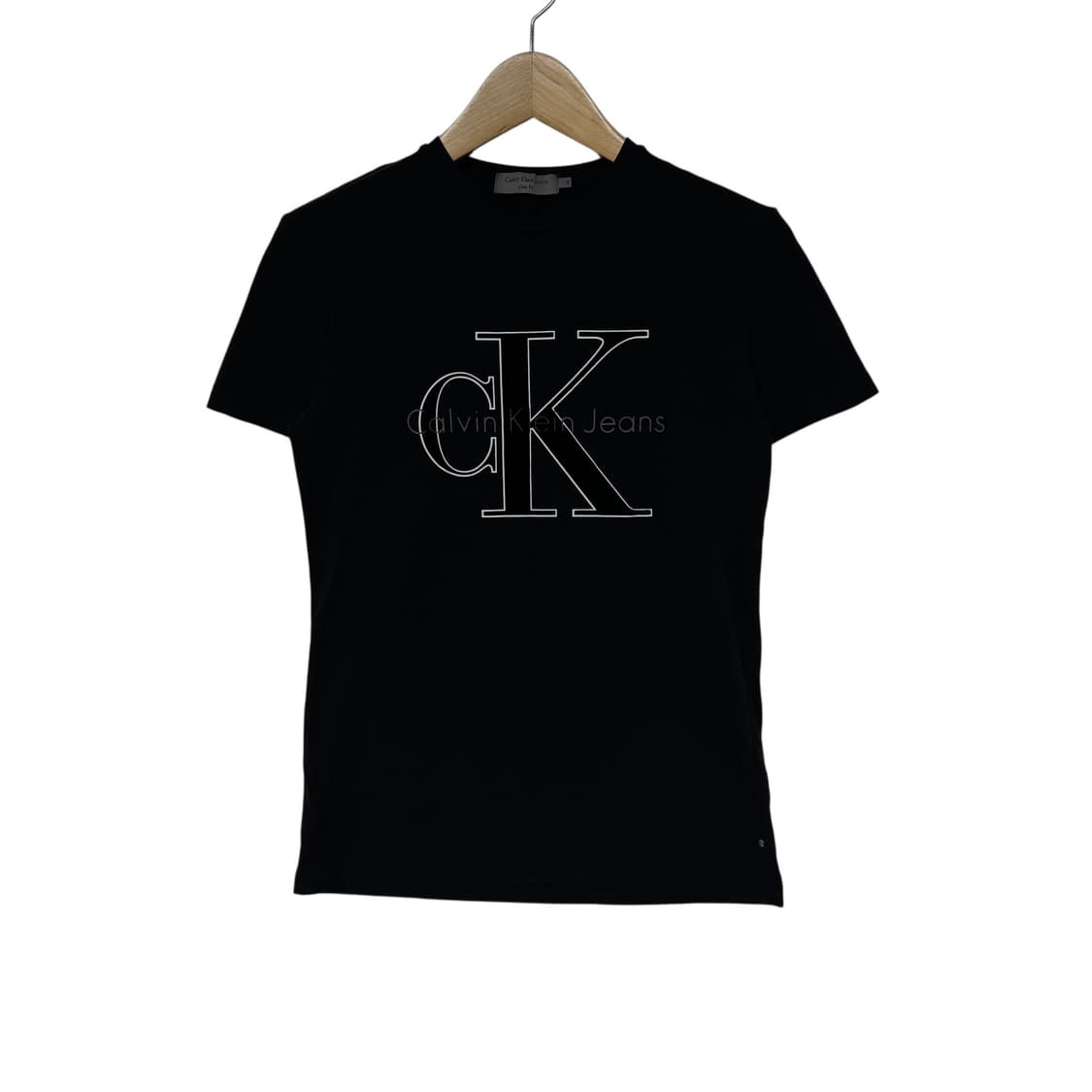 캘빈클라인 ck 로고 우먼스 반팔 상품이미지1