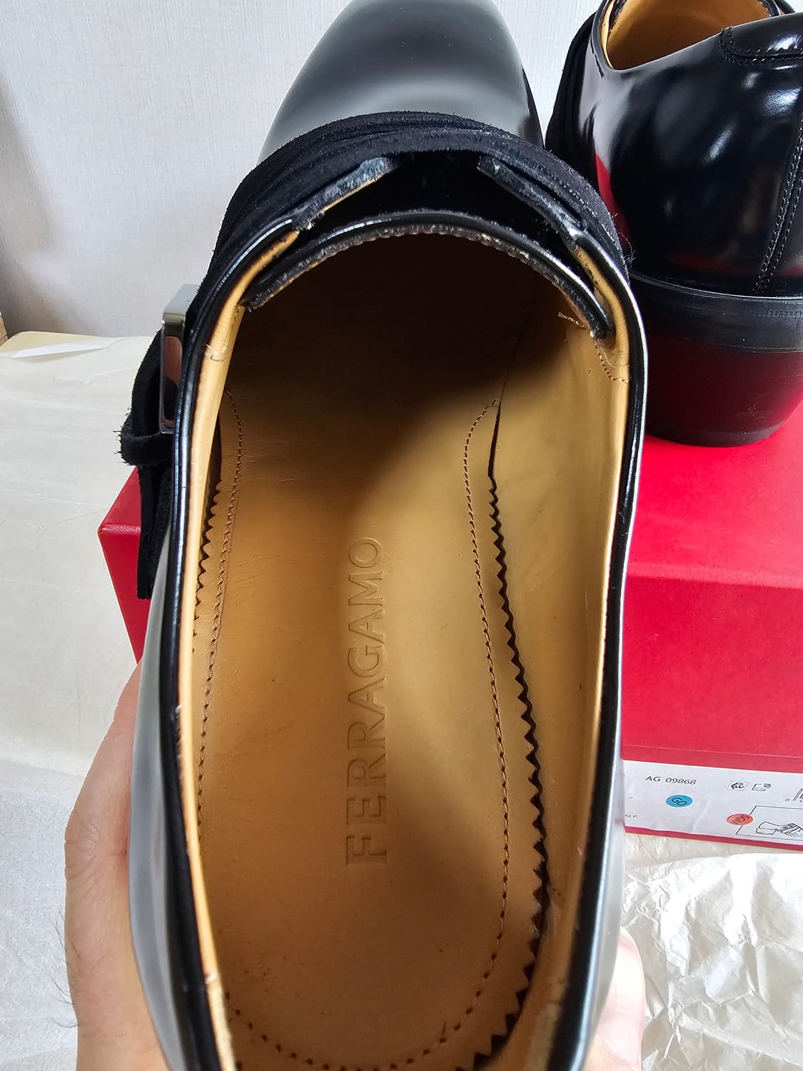 새상품 페라가모 컬렉션 버클 구두(국내 매장판/290만원대) 상품이미지9