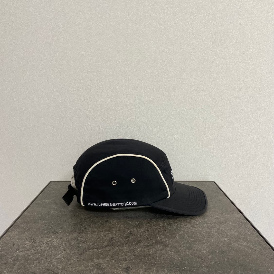 (OS) 슈프림 박스로고 캠프캡 모자 블랙 상품이미지3