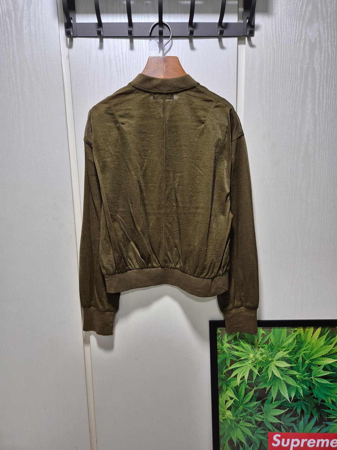 (세일)JPN VTG.MAGPRIE 메쉬 블루종 자켓 카키 상품이미지10
