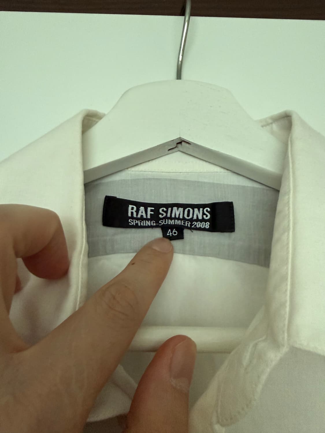 08SS 라프시몬스 스트라이프 셔츠 (46) 상품이미지3