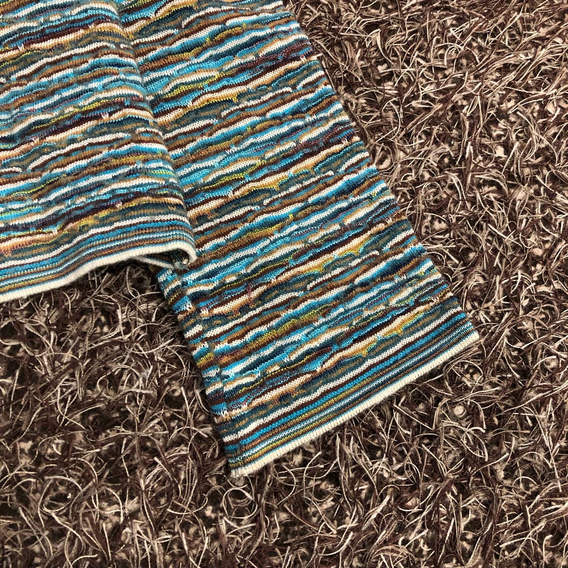 미쏘니 멀티컬러 패턴 가디건 상품이미지3