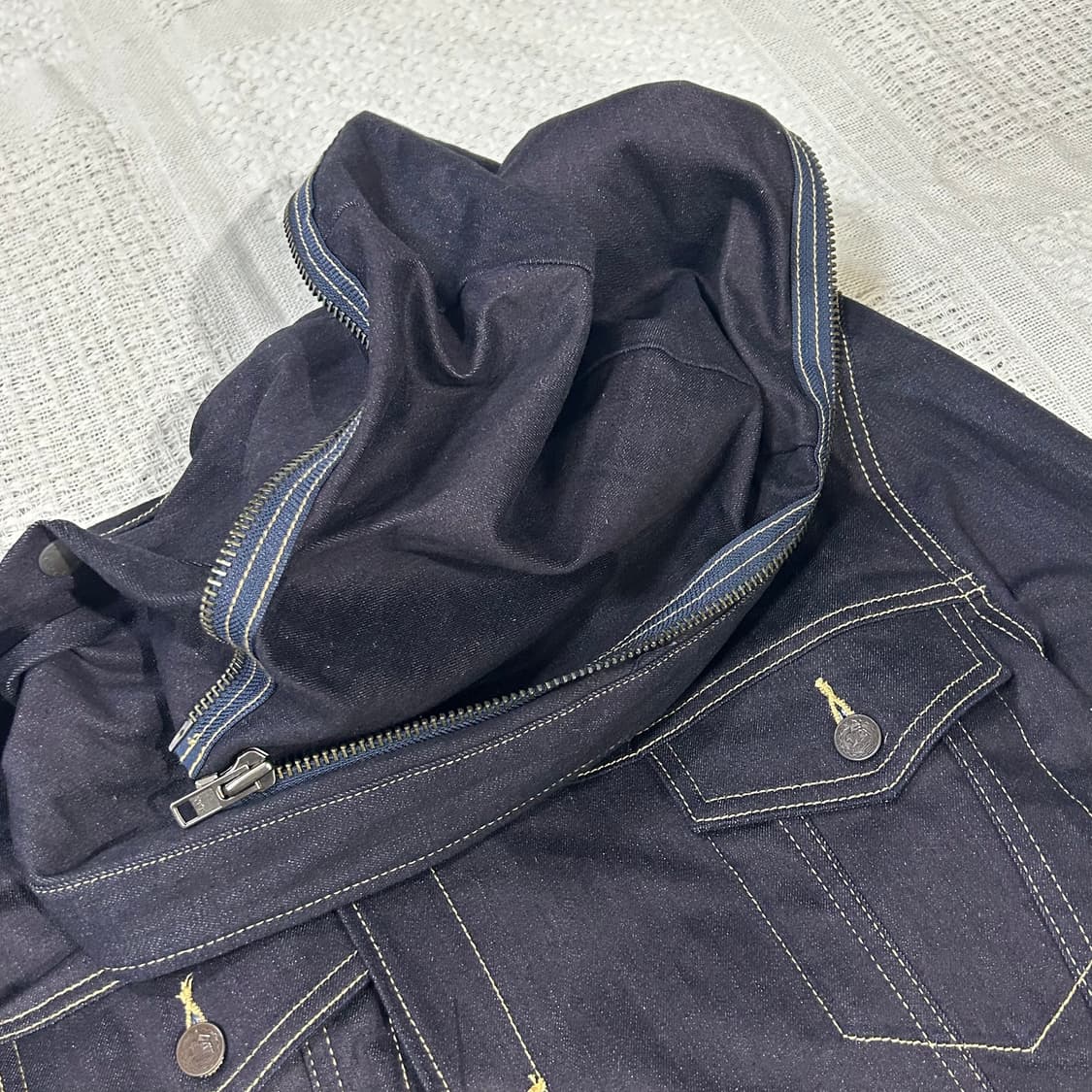 [glamb] 그램 후드 데님 자켓 상품이미지7