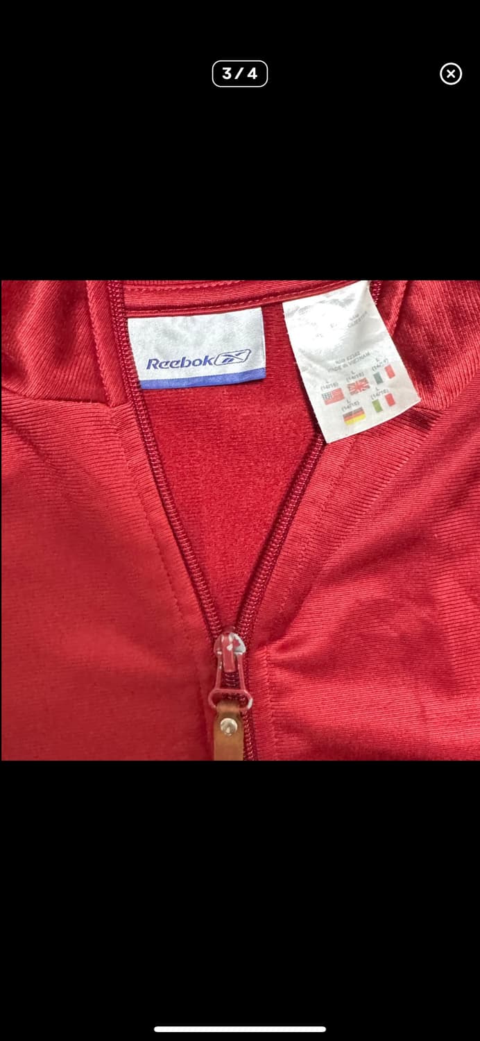  (바배) 리복 올드스쿨 버건디 트랙탑 져지 상품이미지3