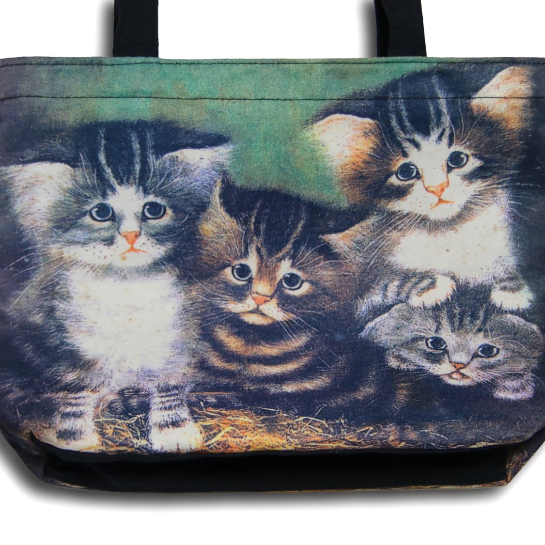 90's Kitten Print Tote bag 상품이미지2