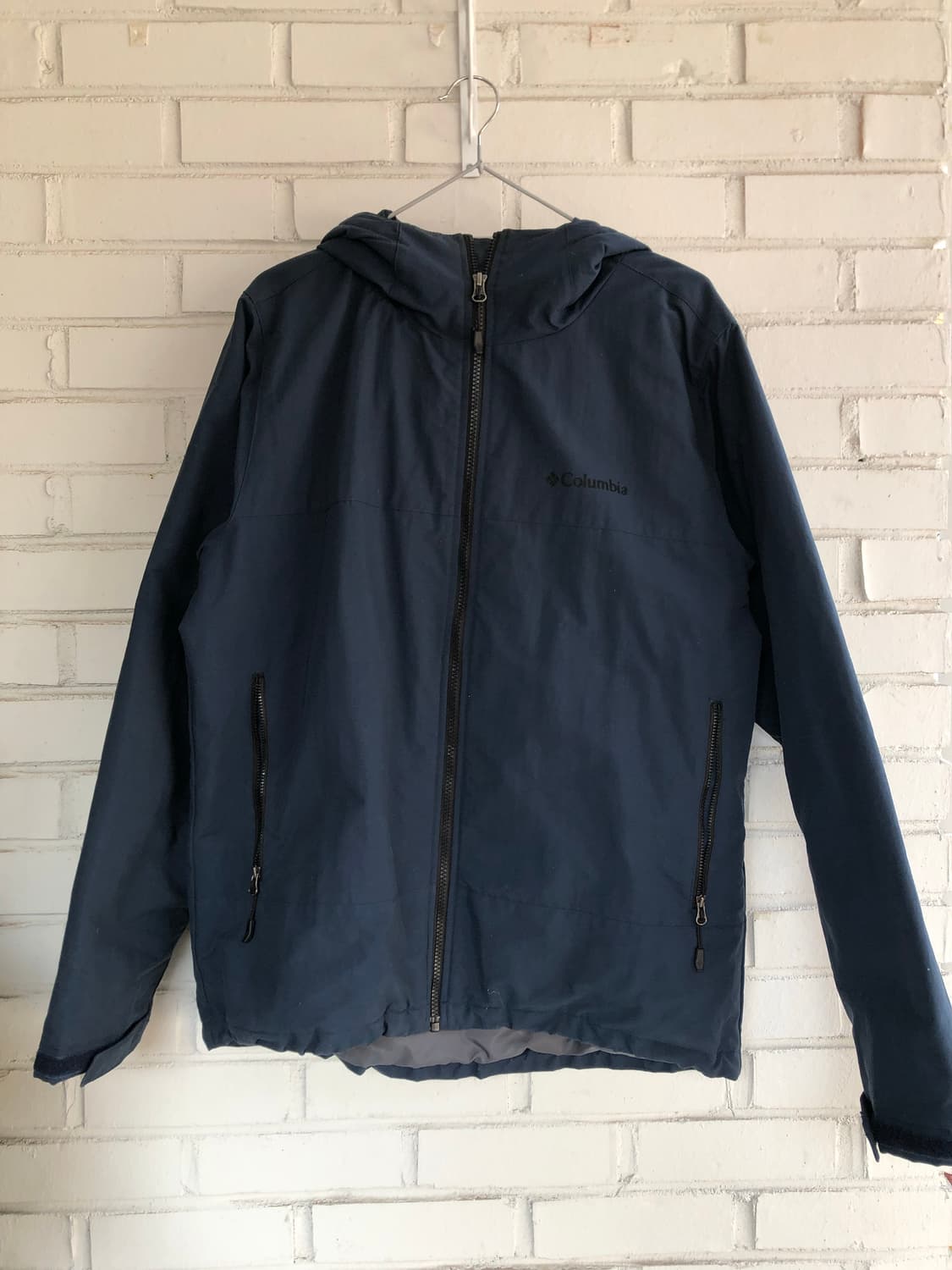 콜롬비아 네이비 바람막이 상품이미지1