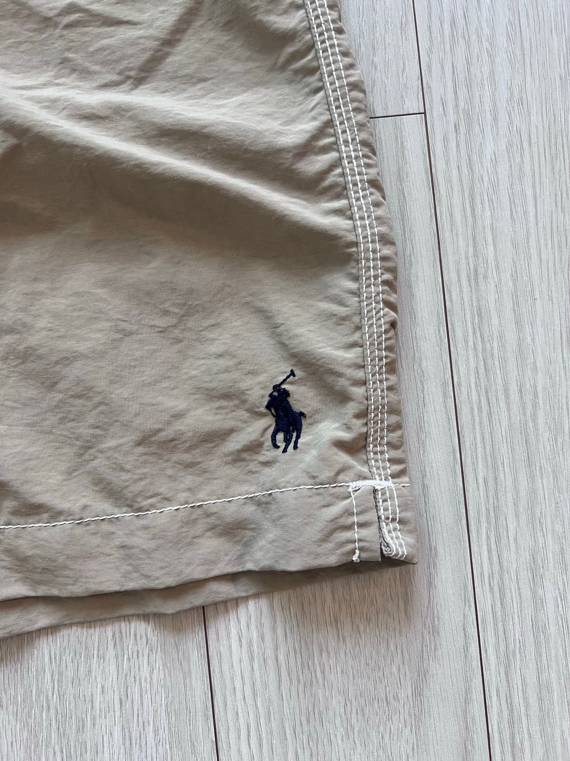 90s Polo swim shorts beige 빈티지 폴로 스윔 팬츠 상품이미지3
