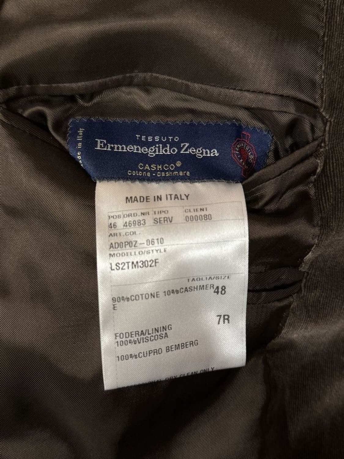 카루소 벨루어 자켓 상품이미지9