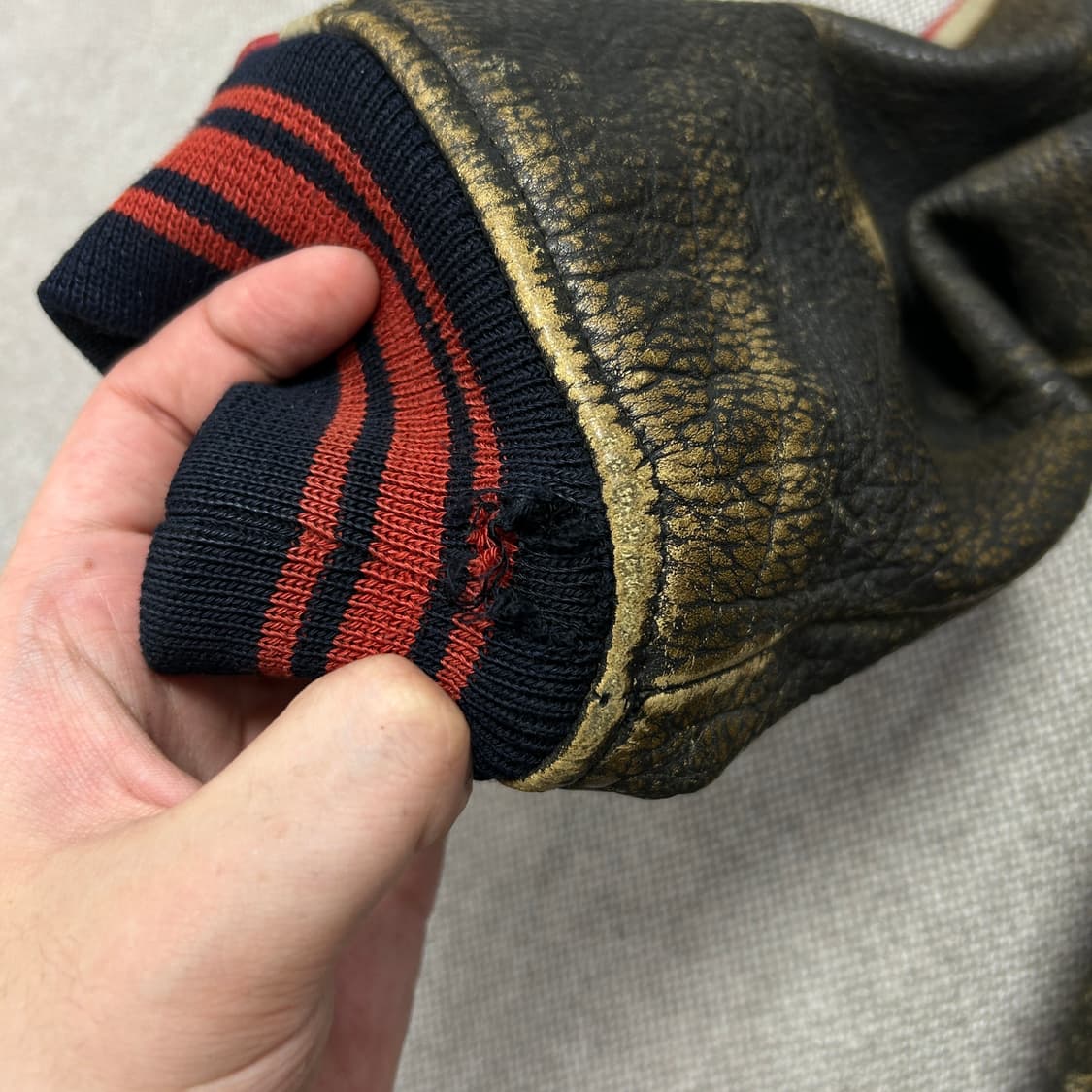 할리데이비슨 90s 빈티지 레더자켓(XL) 상품이미지7