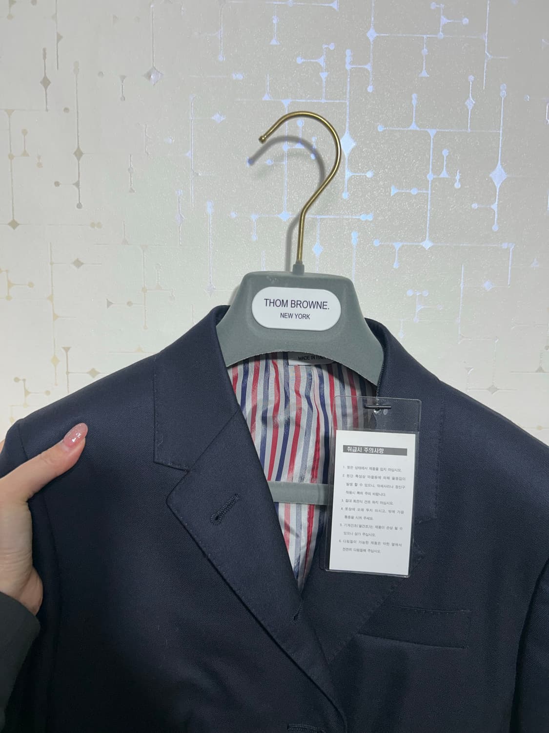 톰브라운 여성 클래식 울 자켓 새상품 택포함 상품이미지5