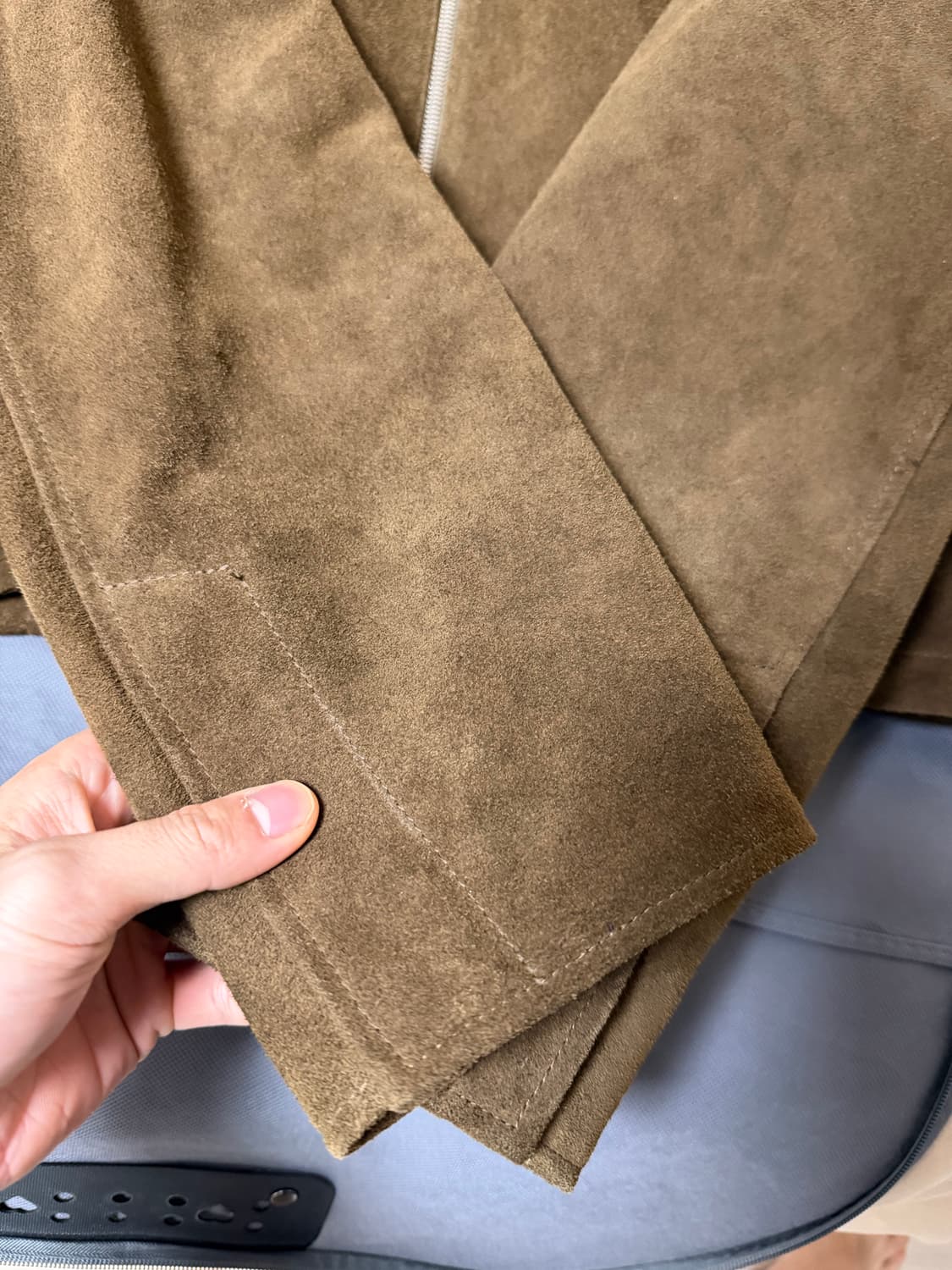 토니웩 스웨이드 자켓 판매합니다 상품이미지3