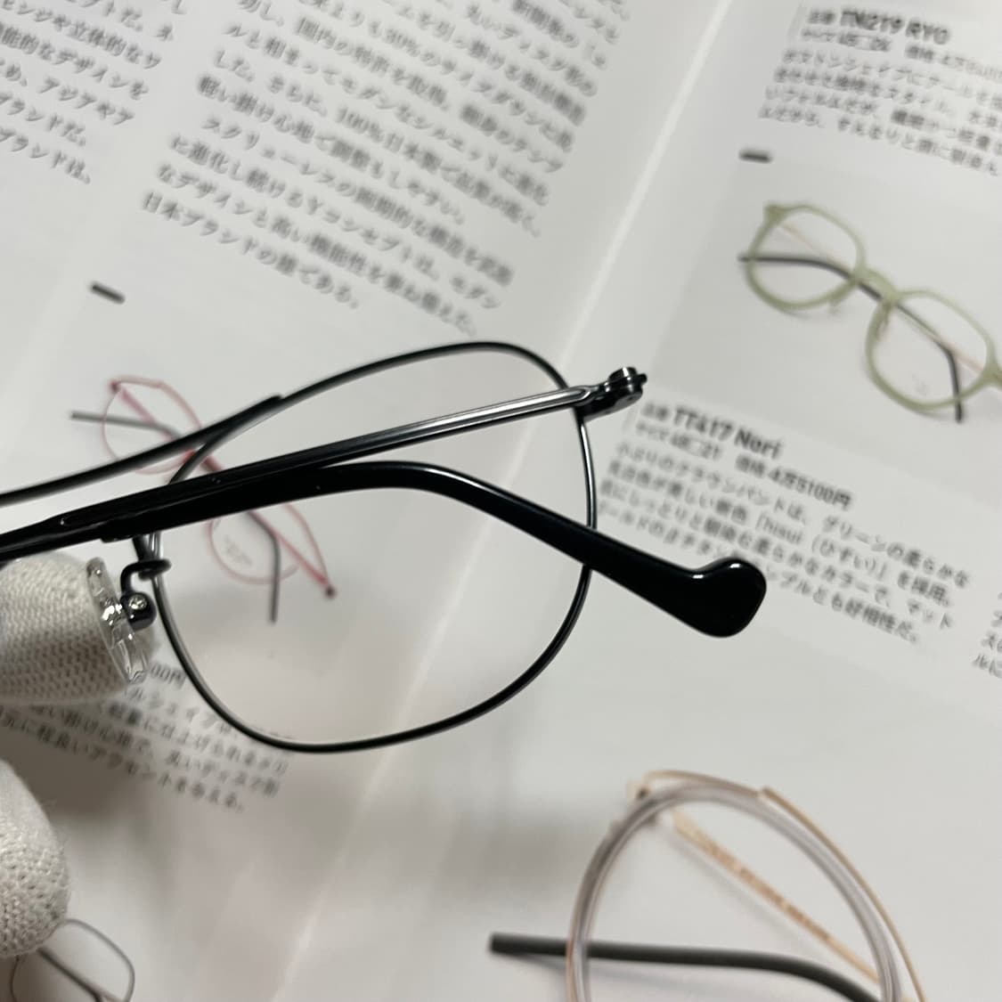 YAMADA MITSUKAZU 일본 빈티지 안경 상품이미지7