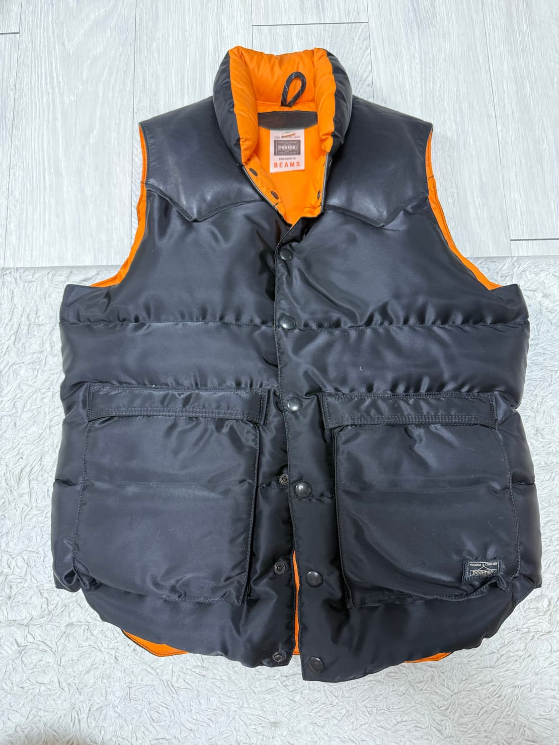 (36)포터x빔즈x로키마운틴 조끼패딩 상품이미지1