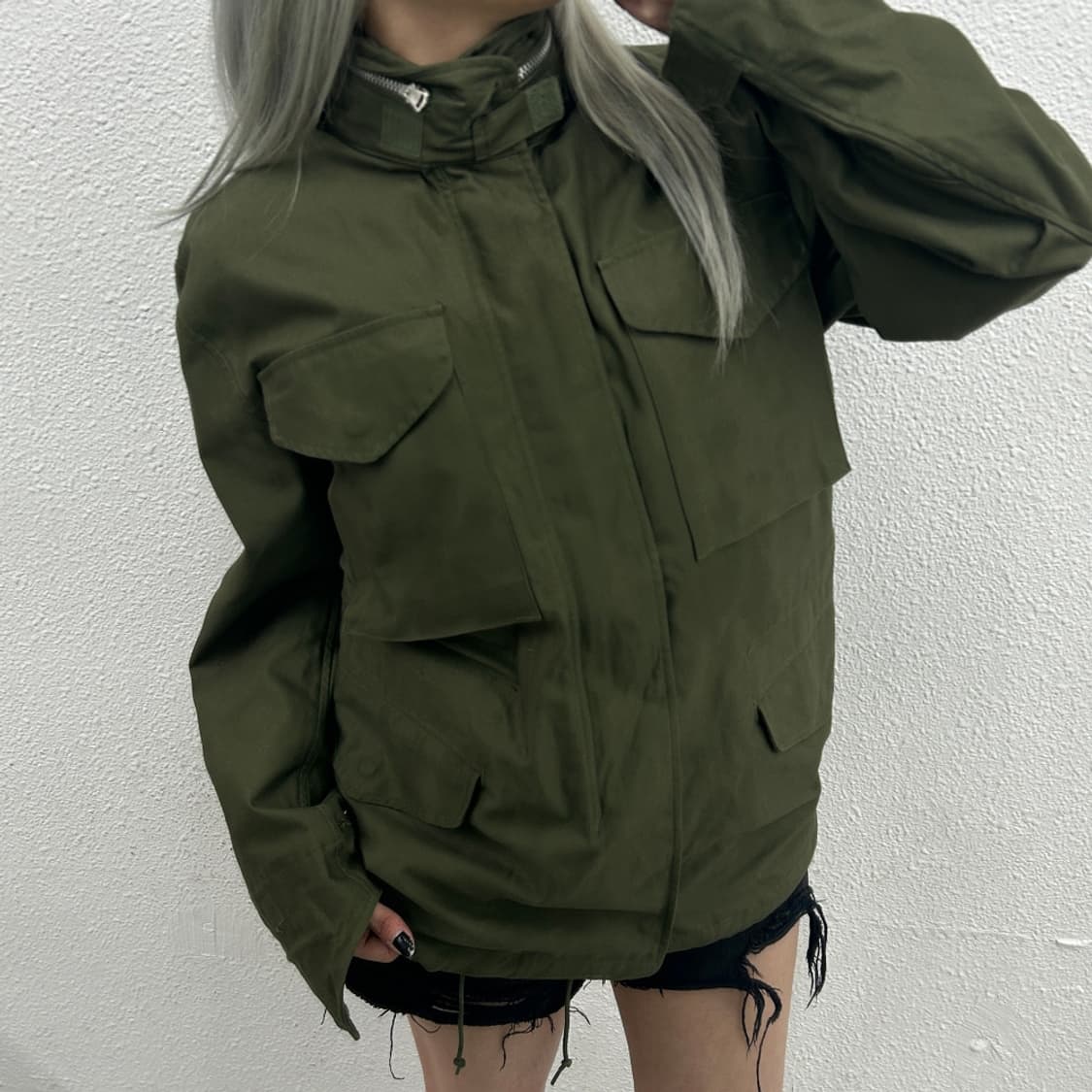 or slow ( 오어 슬로유 ) 일본 M-65 복각필드 자켓 ( 발매가 상품이미지2