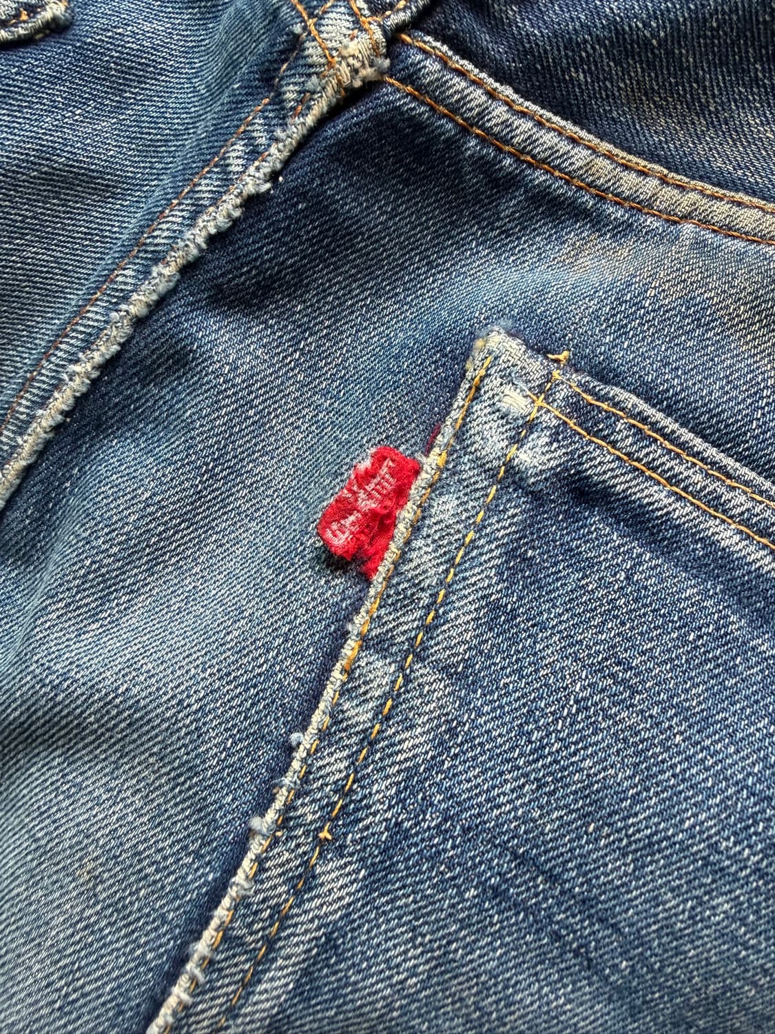 60s 리바이스 501 빅E 데님 팬츠  상품이미지6