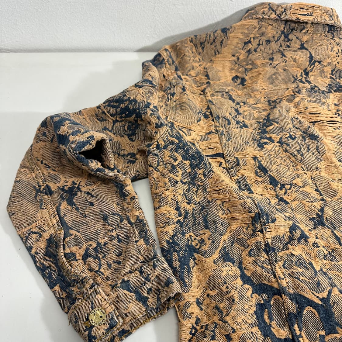 L YASUYUAN 자카드 데님자켓 상품이미지6