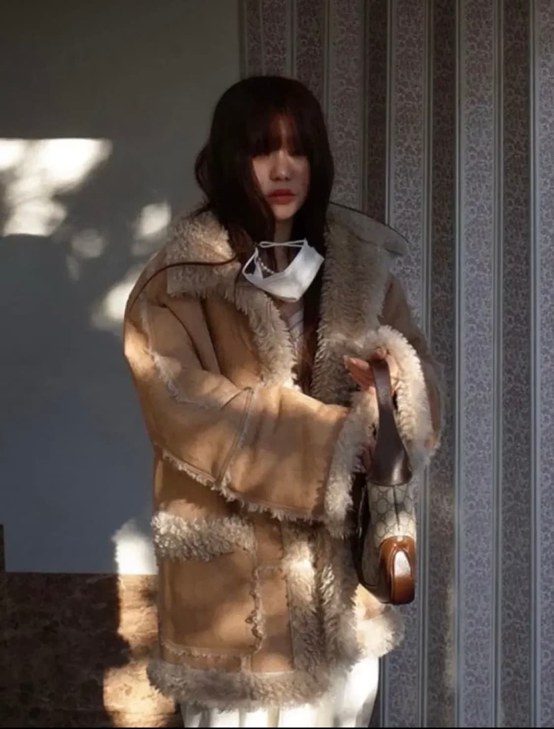 프레클 리버시블 무스탕 상품이미지2