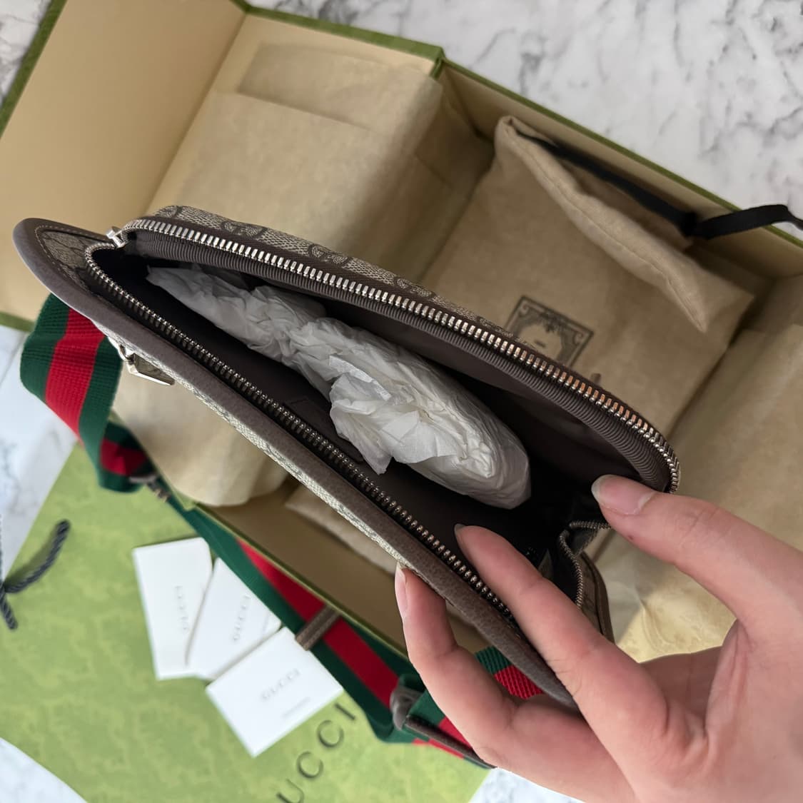 (새상품) 구찌 GG 벨트백 미사용 상품이미지3