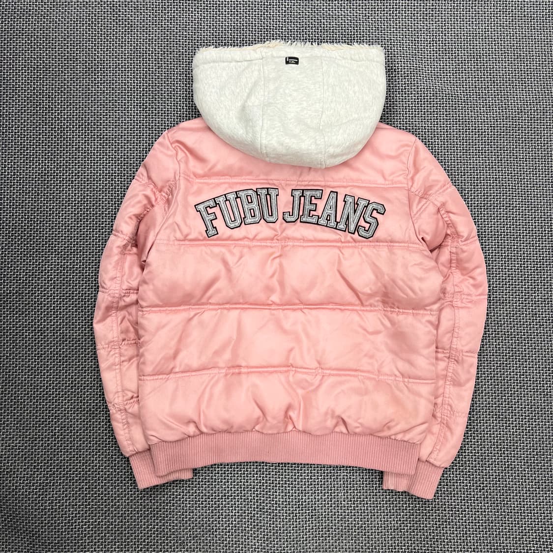 후부 딸기우유 후드 패딩 상품이미지4