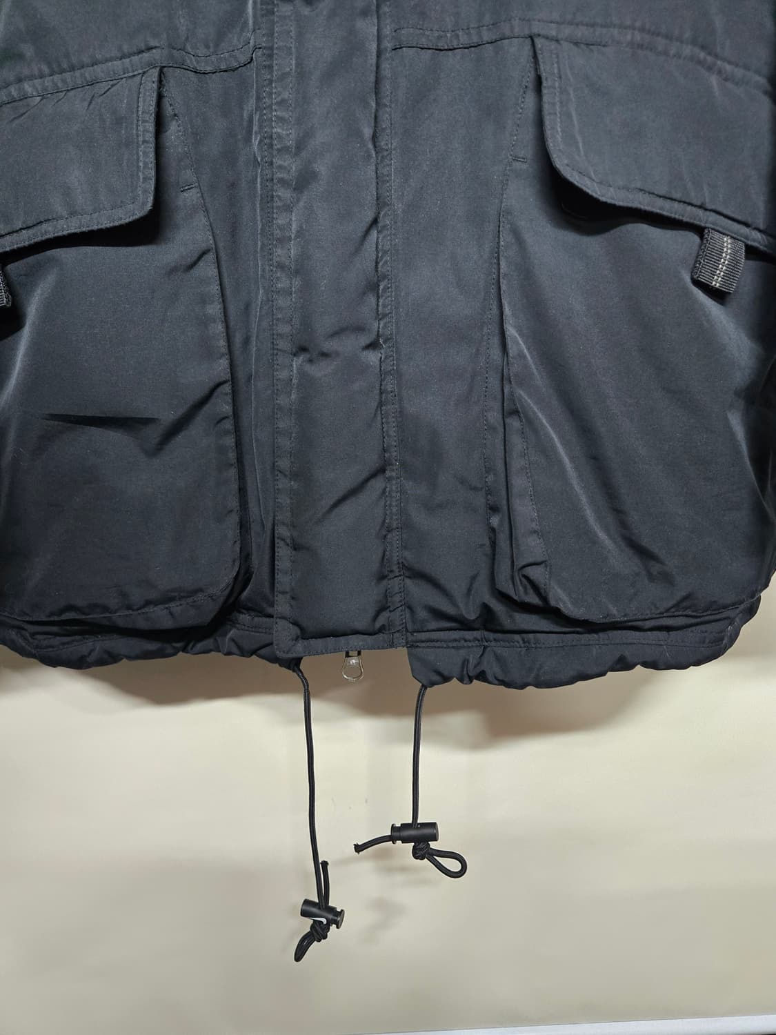 나이키 후드 빈티지 오리지널 패딩 점퍼 블랙 105 상품이미지5