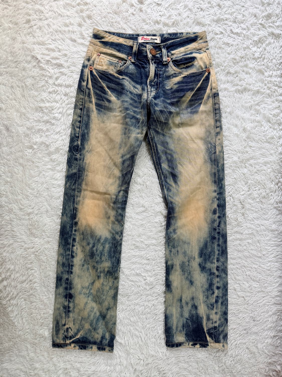 [RARE] 에비수(EVISU) "THE CORE" 빈티지 워싱 아카이브 상품이미지3