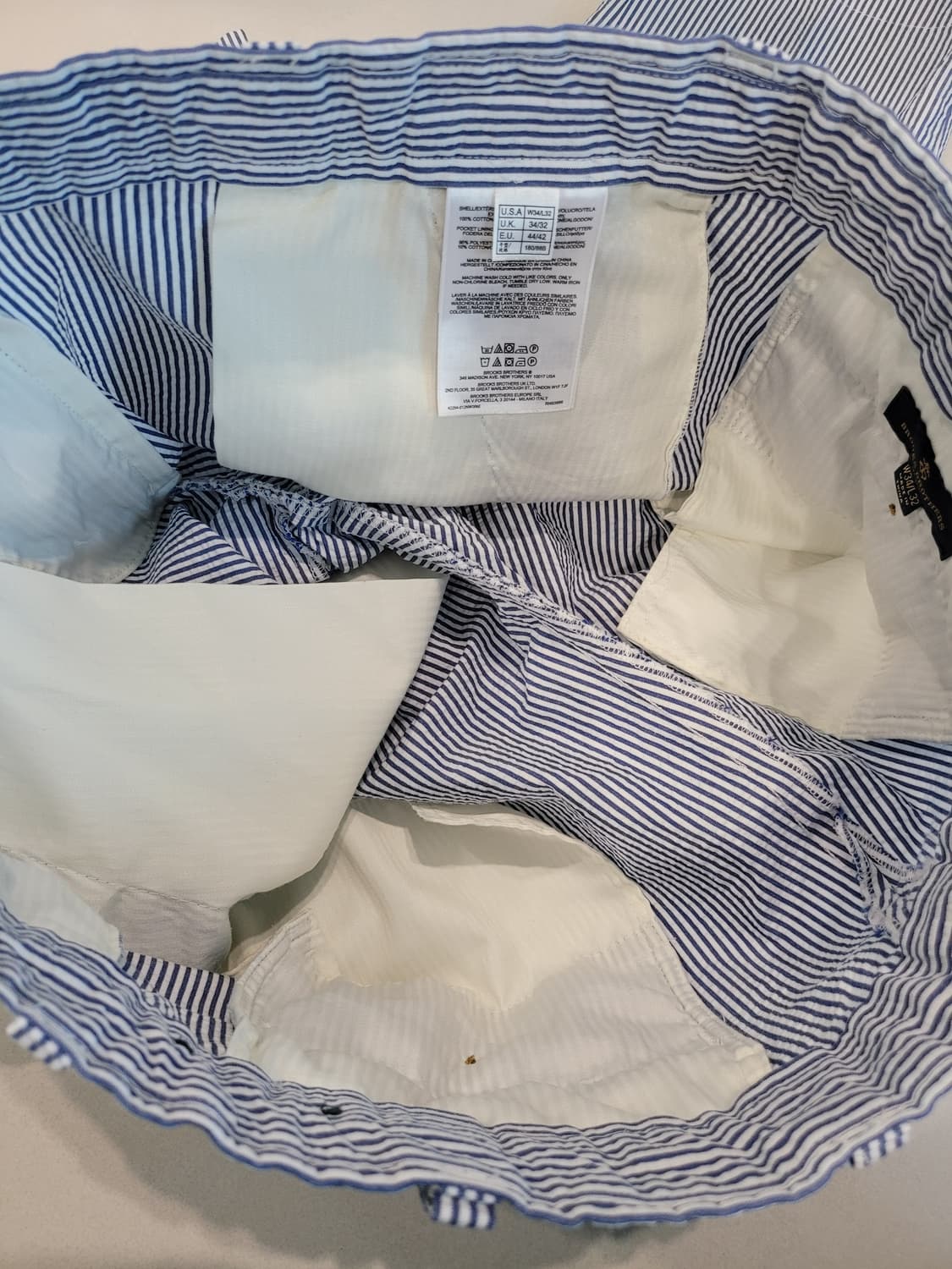 하와이의 여유를 담은, 브룩스브라더스 시어써커 팬츠 🌊 상품이미지5