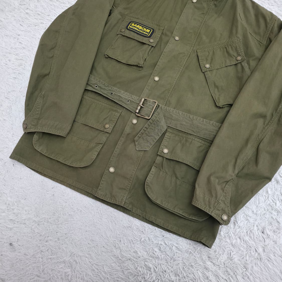 [L] 바버 인터내셔널 A7 모터바이크 자켓 썸머 컬렉션 상품이미지3