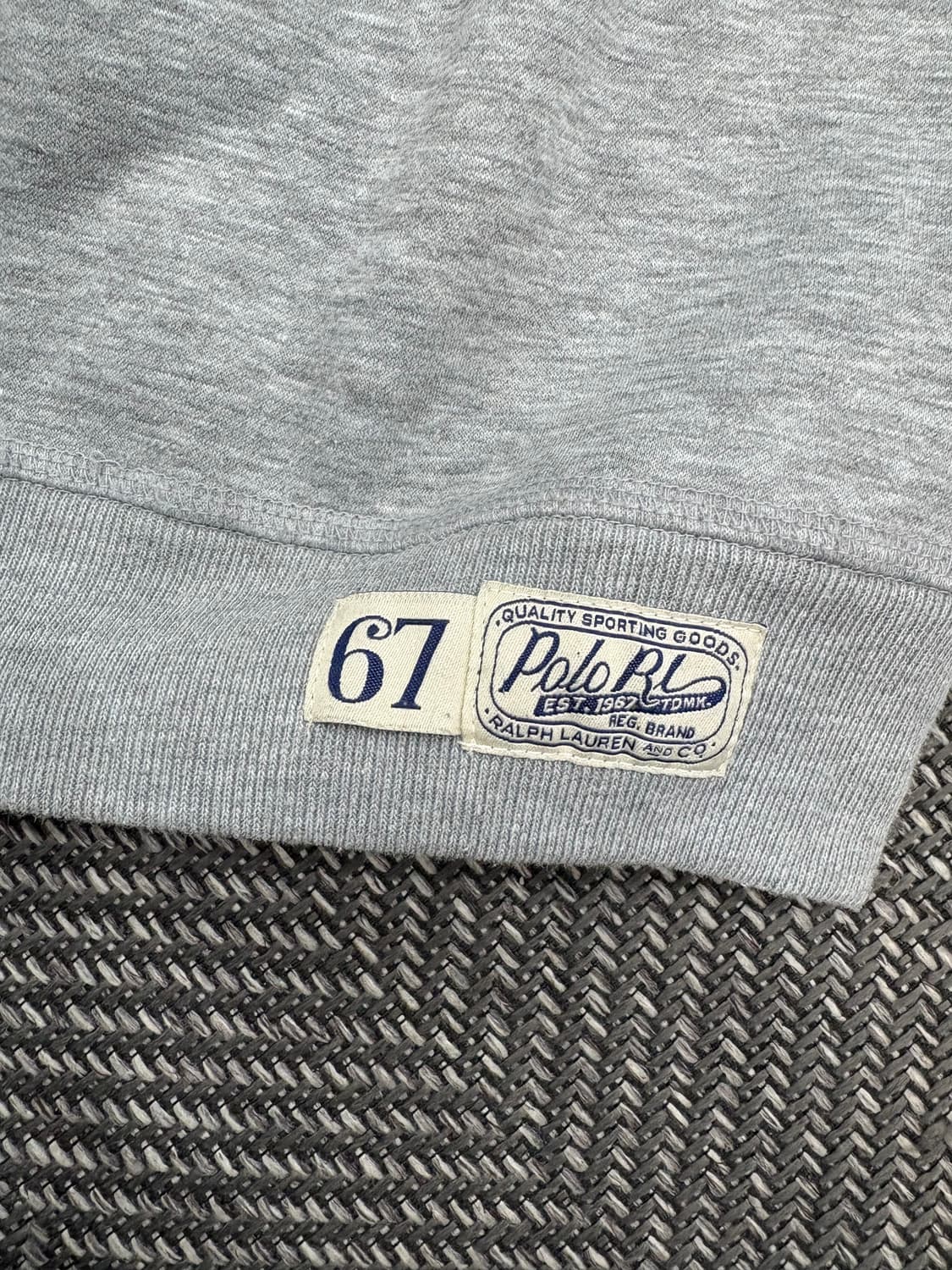 폴로 맨투맨 그레이 상품이미지6