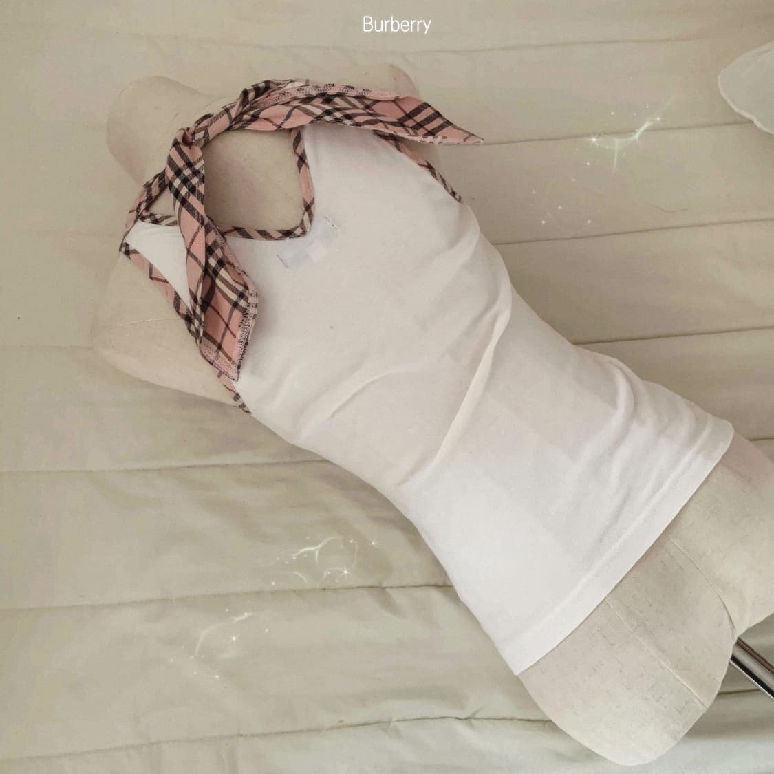 버버리 burberry 나시 버버리 블루라벨 버버리 유일매물 노바체크 상품이미지1