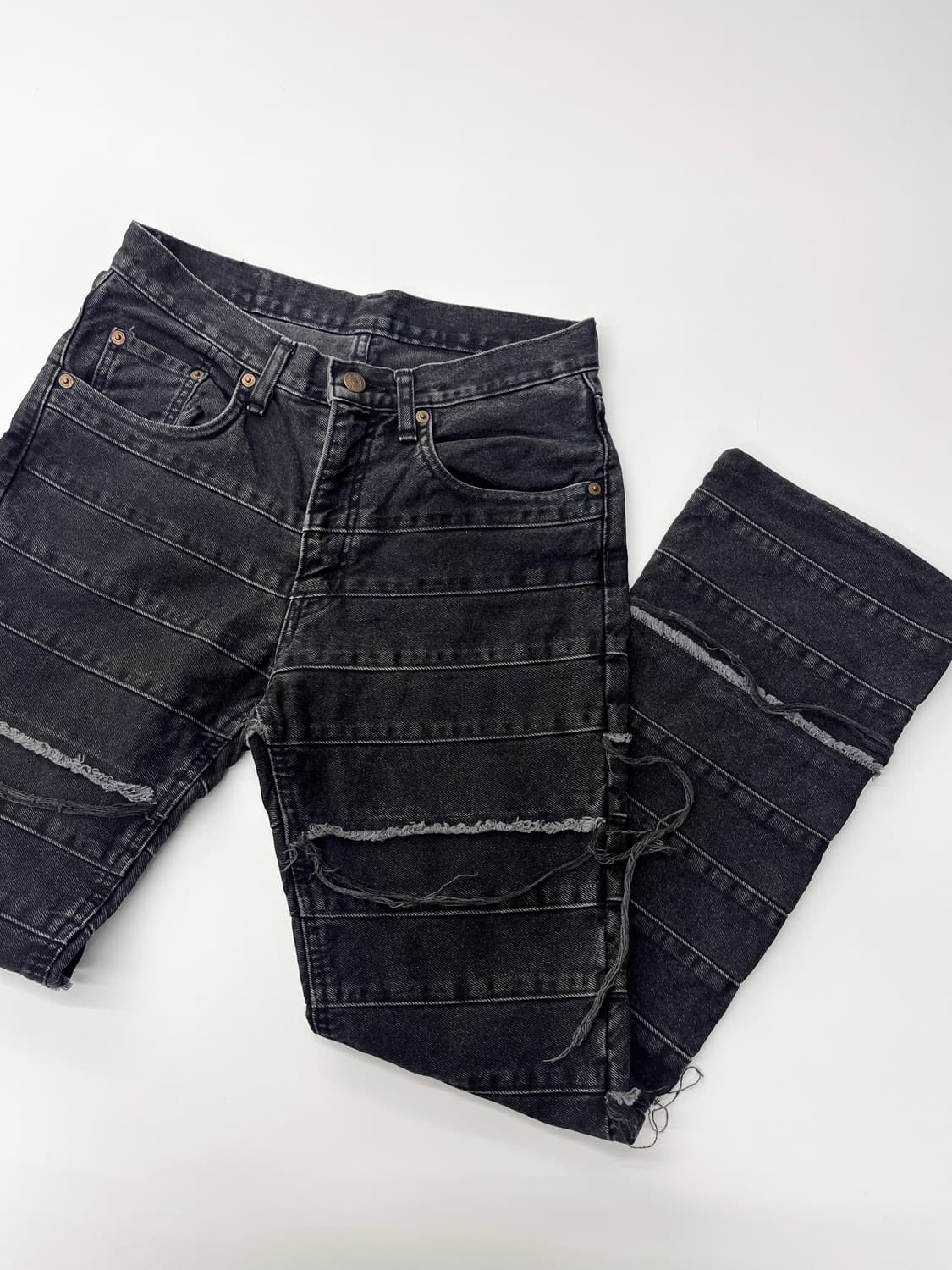 Hysteric Glamour 히스테릭 글래머 흑청 kinky jeans 상품이미지3