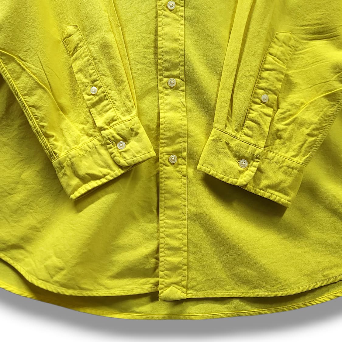 [2XL] 폴로 레모나옐로우 클래식 핏 코튼 긴팔셔츠 상품이미지7