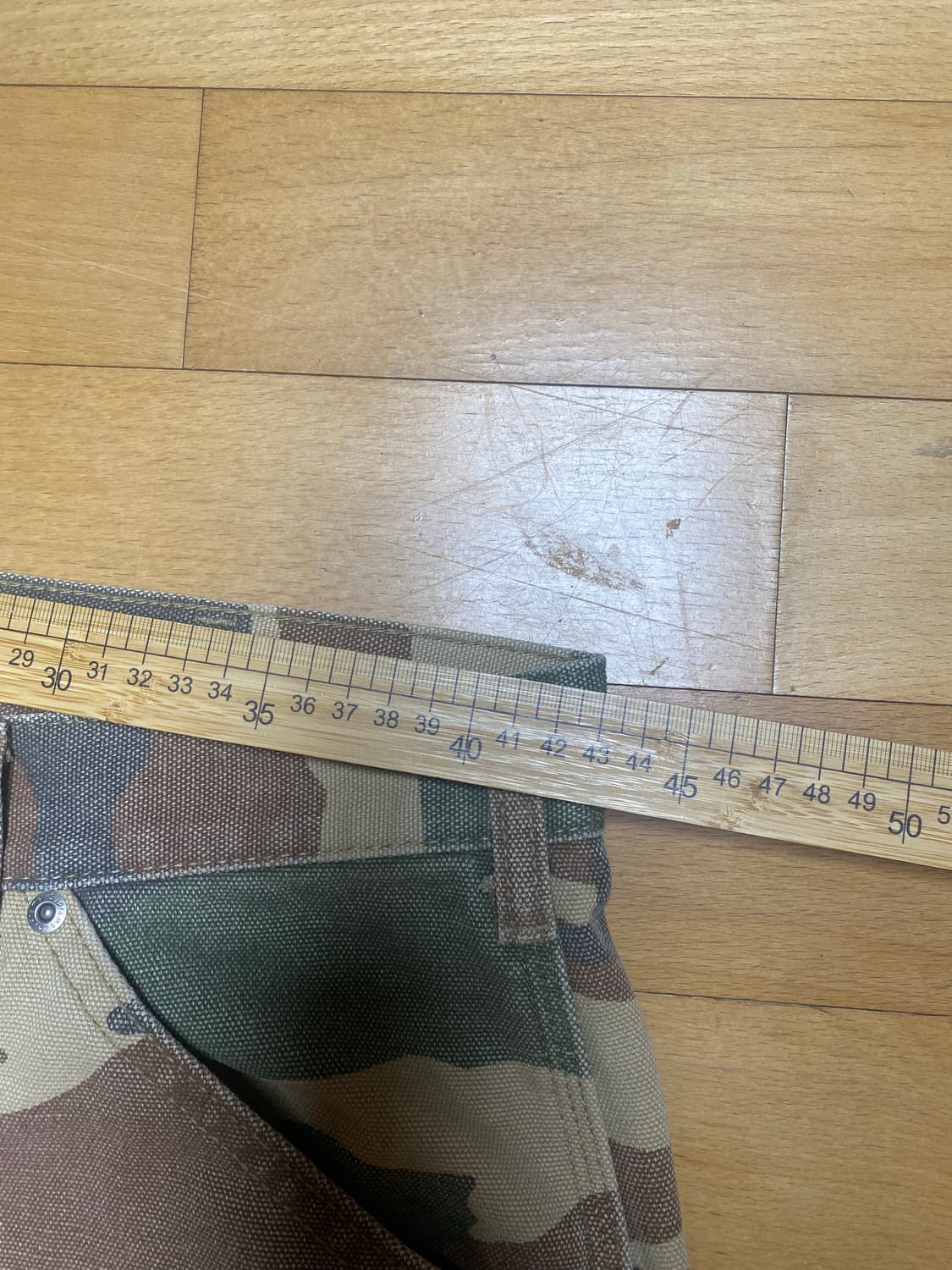 슈프림 우드랜드 카모 더블니 카펜터 팬츠 32 상품이미지3