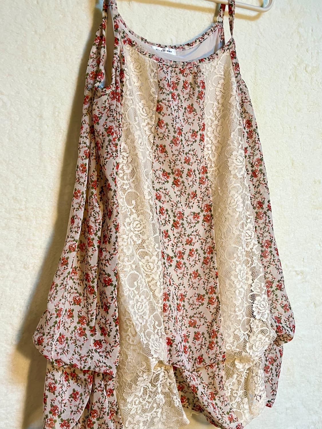 빈티지 모리걸 쉬폰 벌룬핏 원피스 상품이미지2