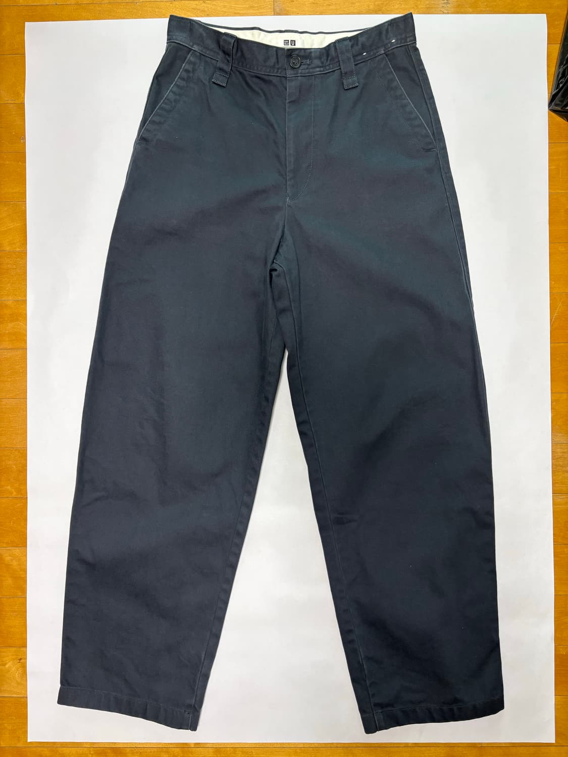 유니클로U 와이드 핏 치노팬츠(73) 상품이미지1