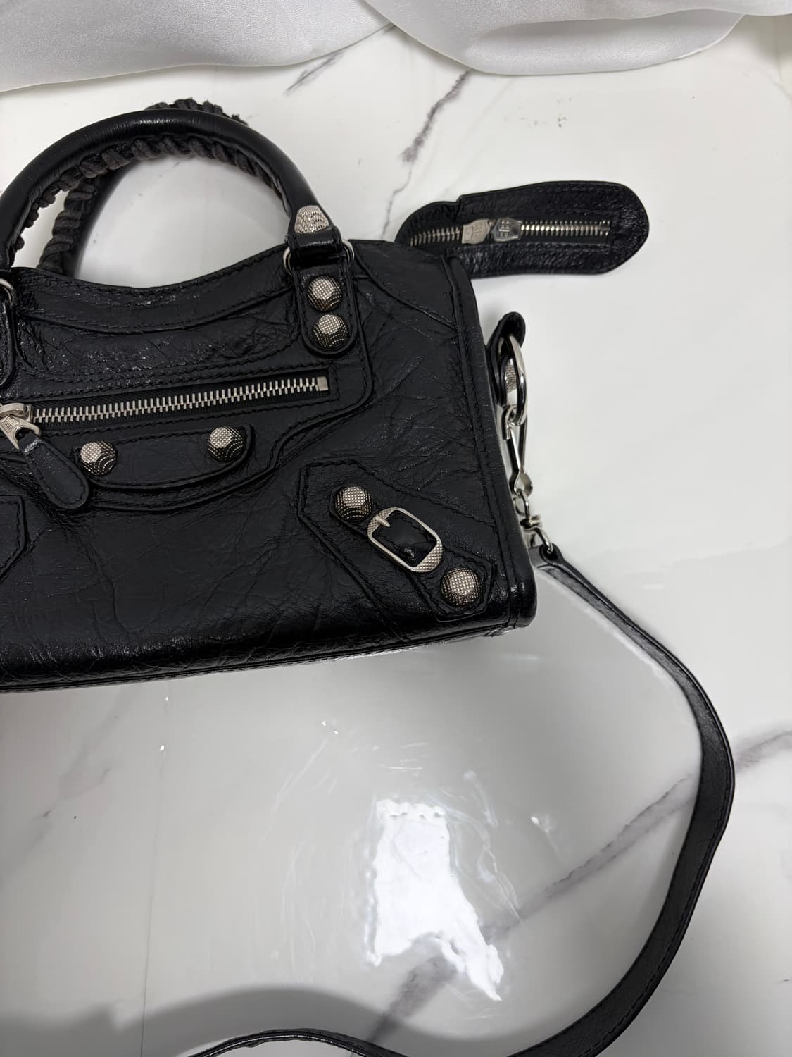 (정품) 발렌시아가 모터백 미니 상품이미지5