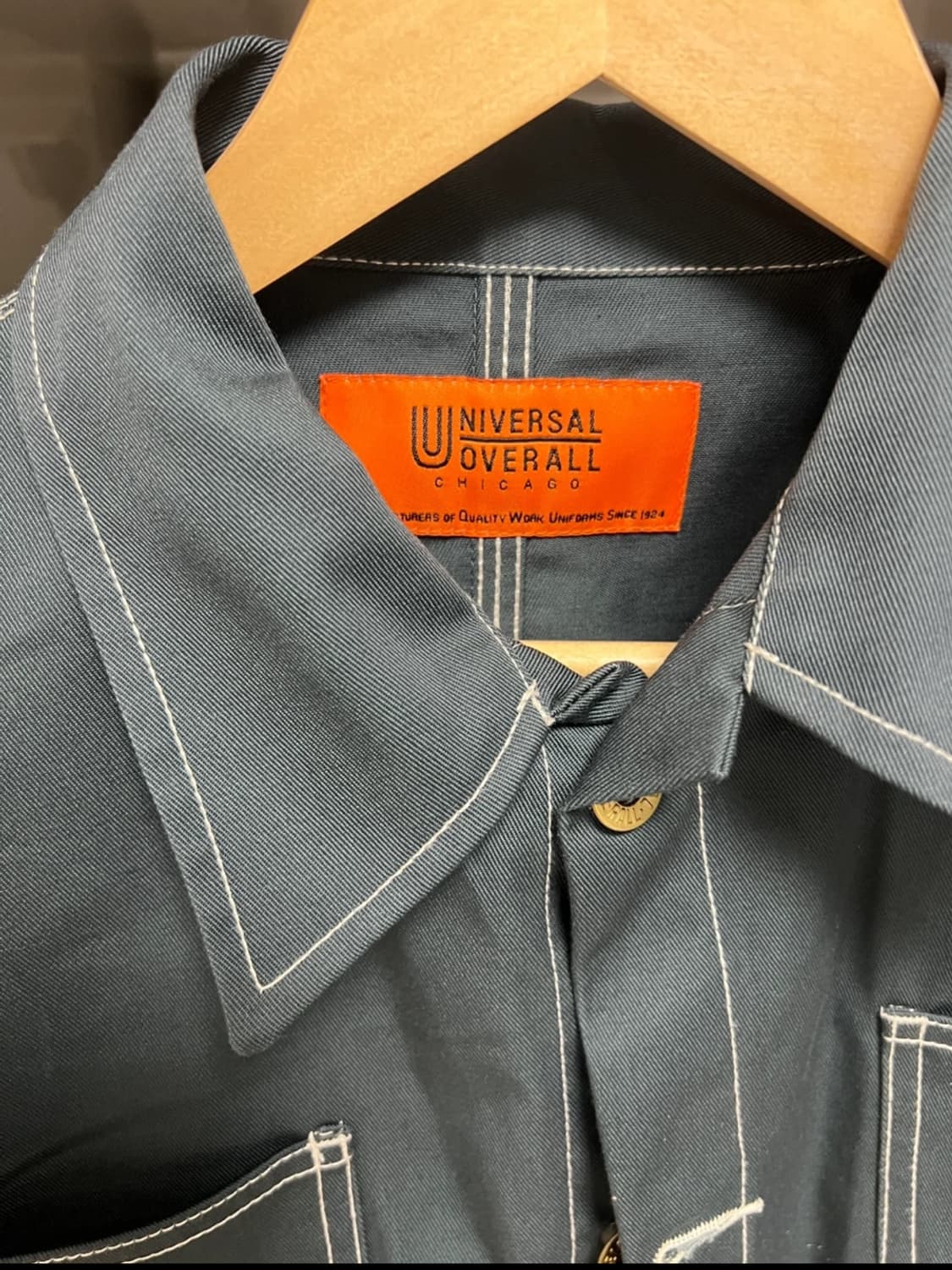 유니버셜 오버롤 숏커버올 트러커자켓 상품이미지2