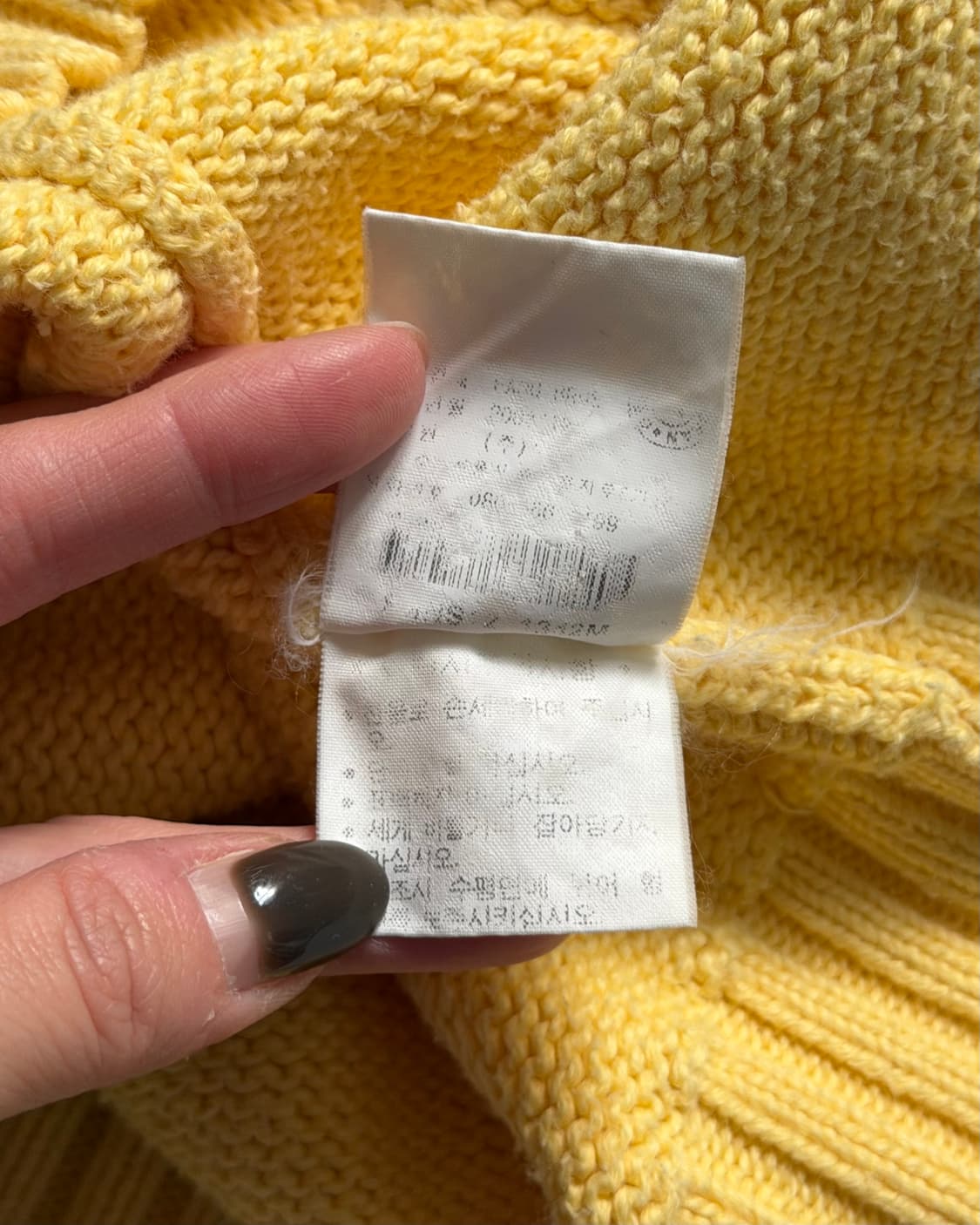 Polo 폴로 랄프로렌 옐로우컬러 코튼 라운드넥 니트 상품이미지7